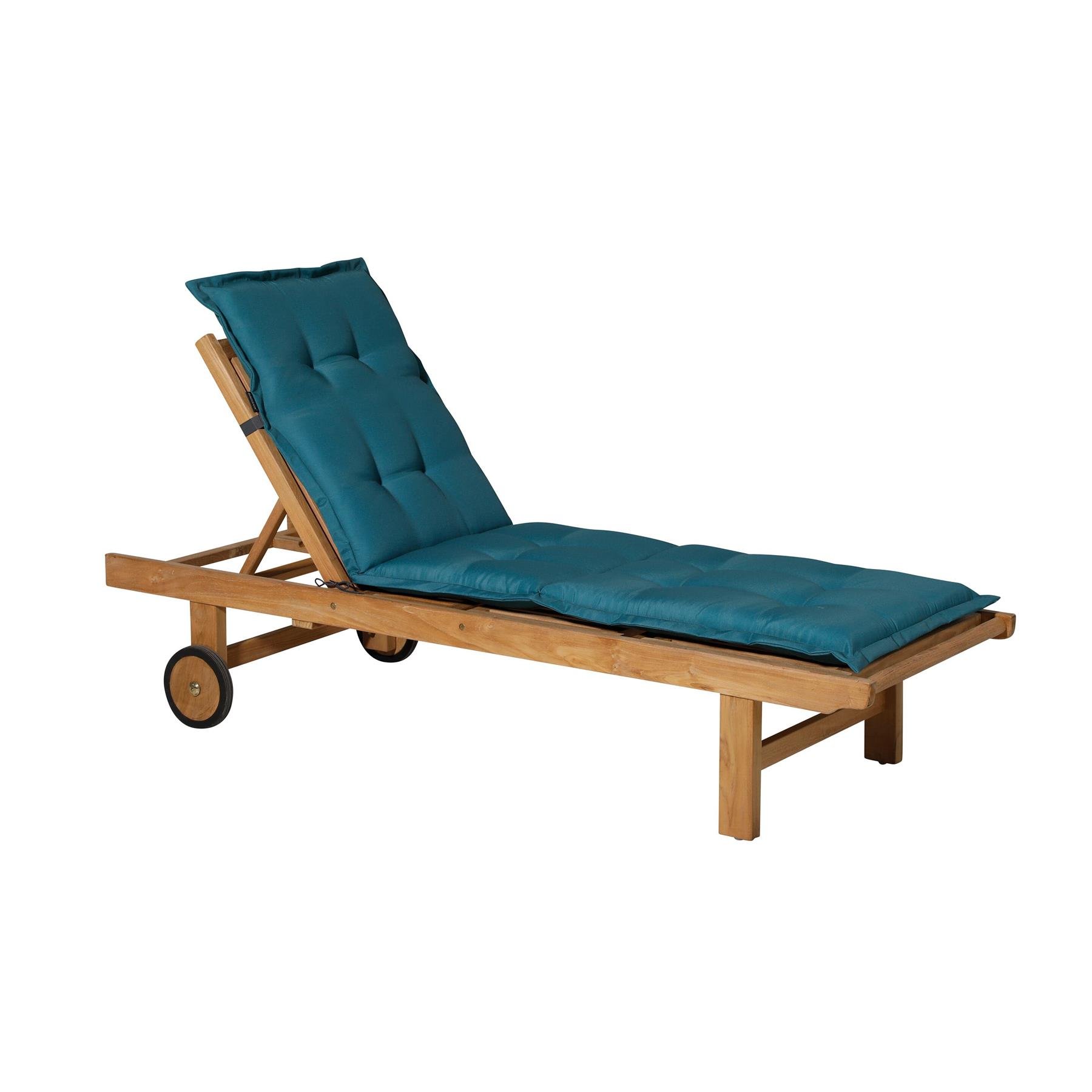 Madison - Ligbedkussen Panama sea blue - Ca. 200x65 cm