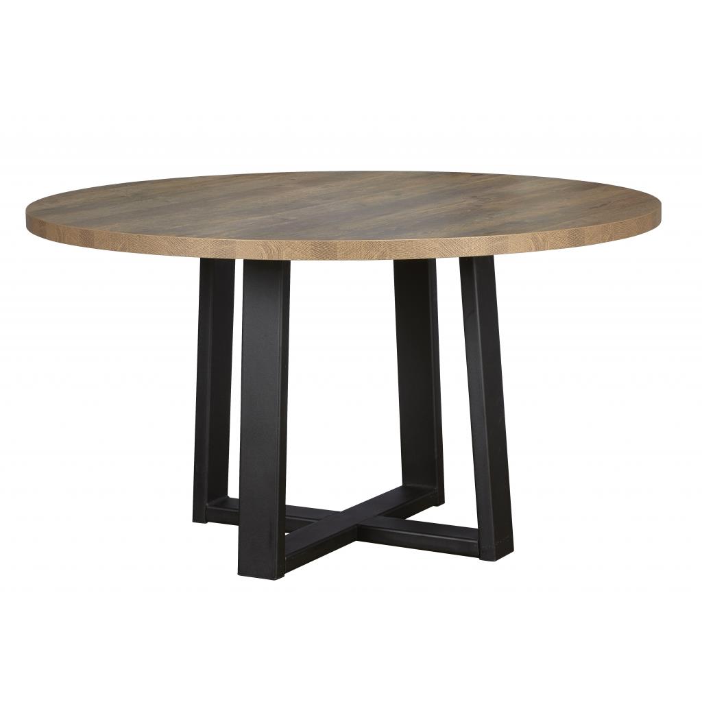 Eettafel Middelburg - Bruin|Hout - Noten - MDF
