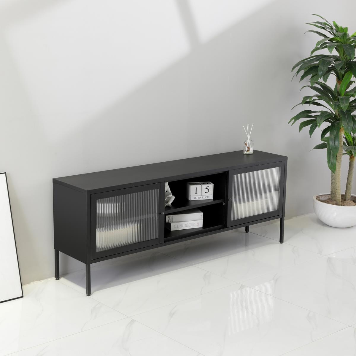 DS4U Next Level industrieel metalen tv meubel - recht