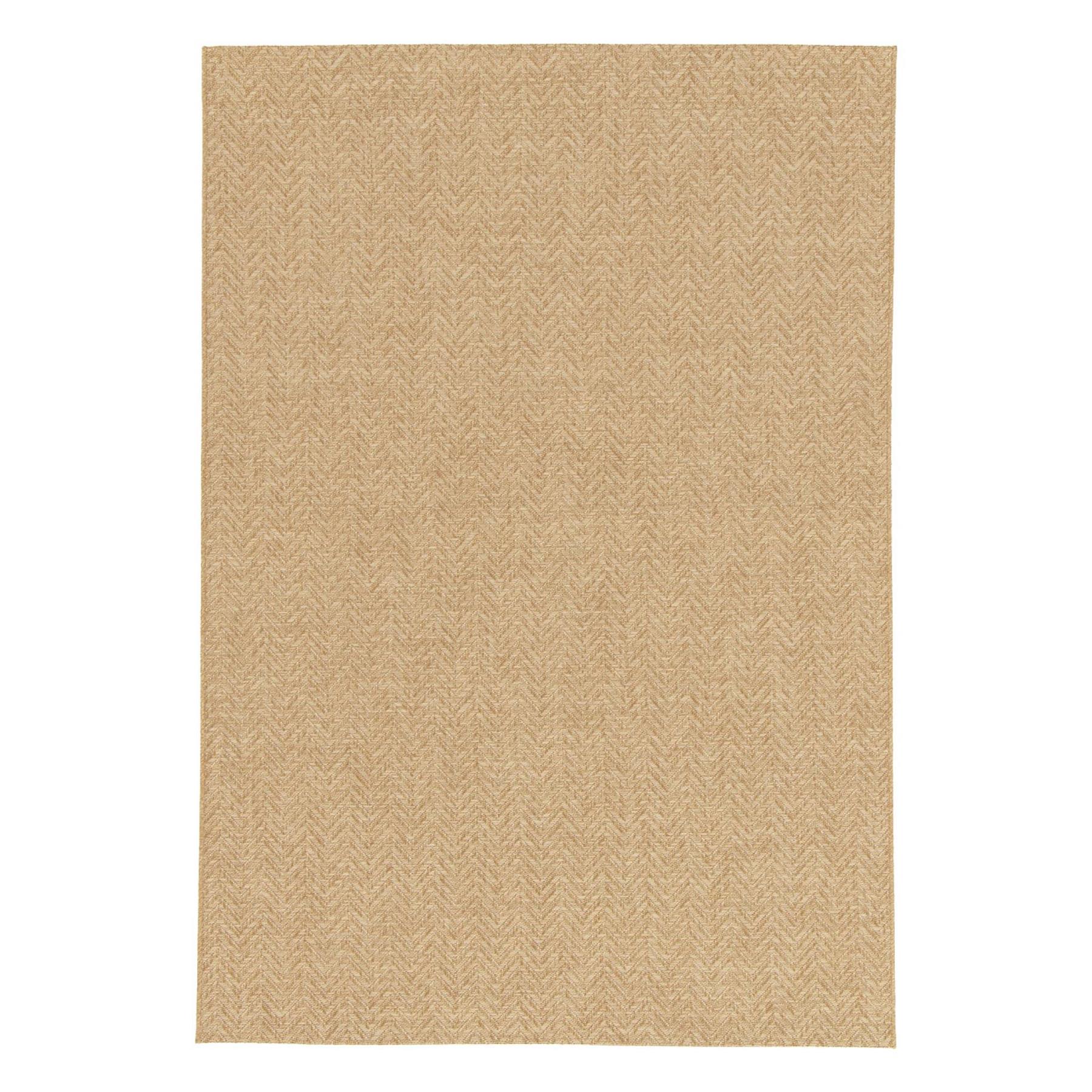 sweeek - Natuurlijk jute-effect tapijt voor binnen en buiten