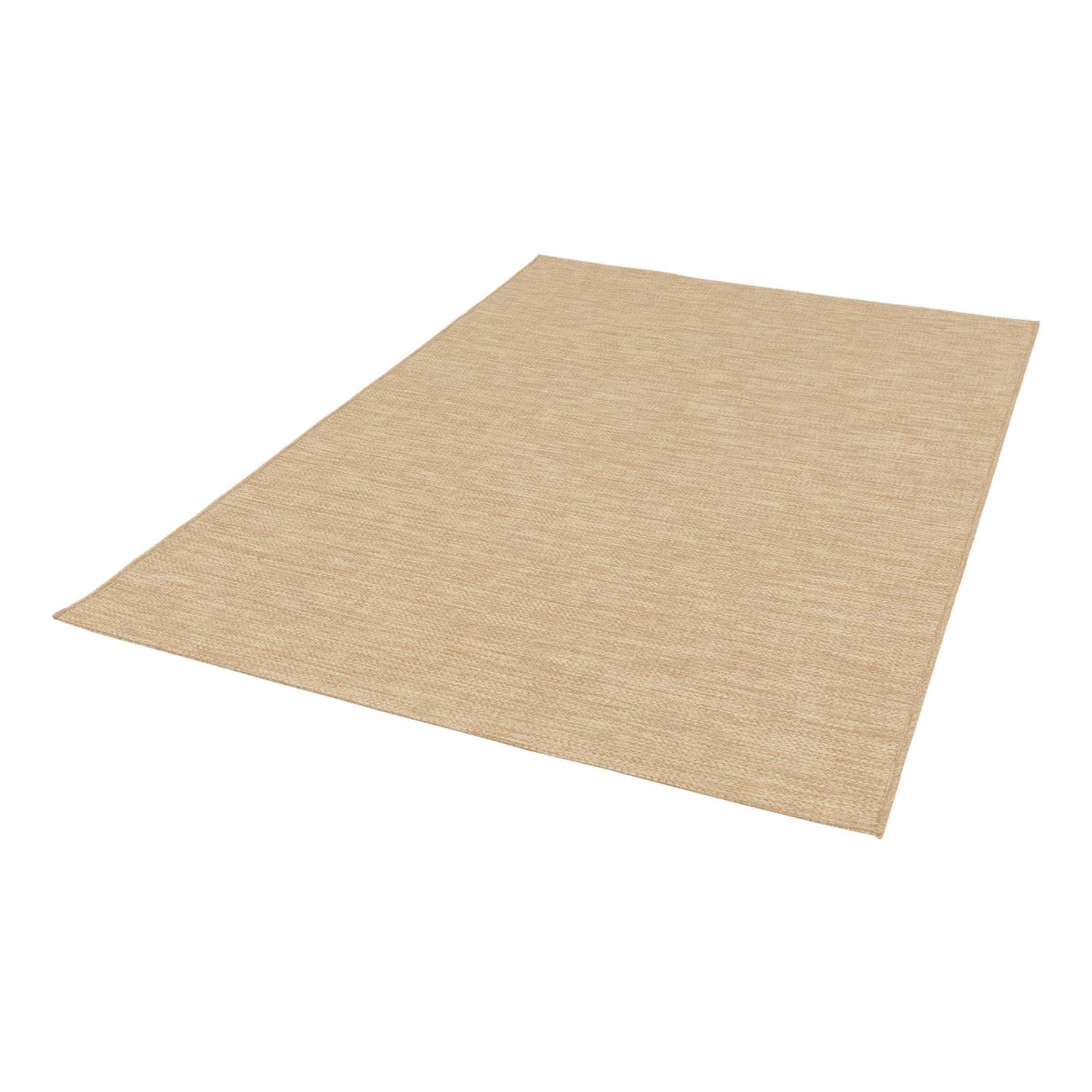 sweeek - Natuurlijk jute-effect tapijt voor binnen en buiten