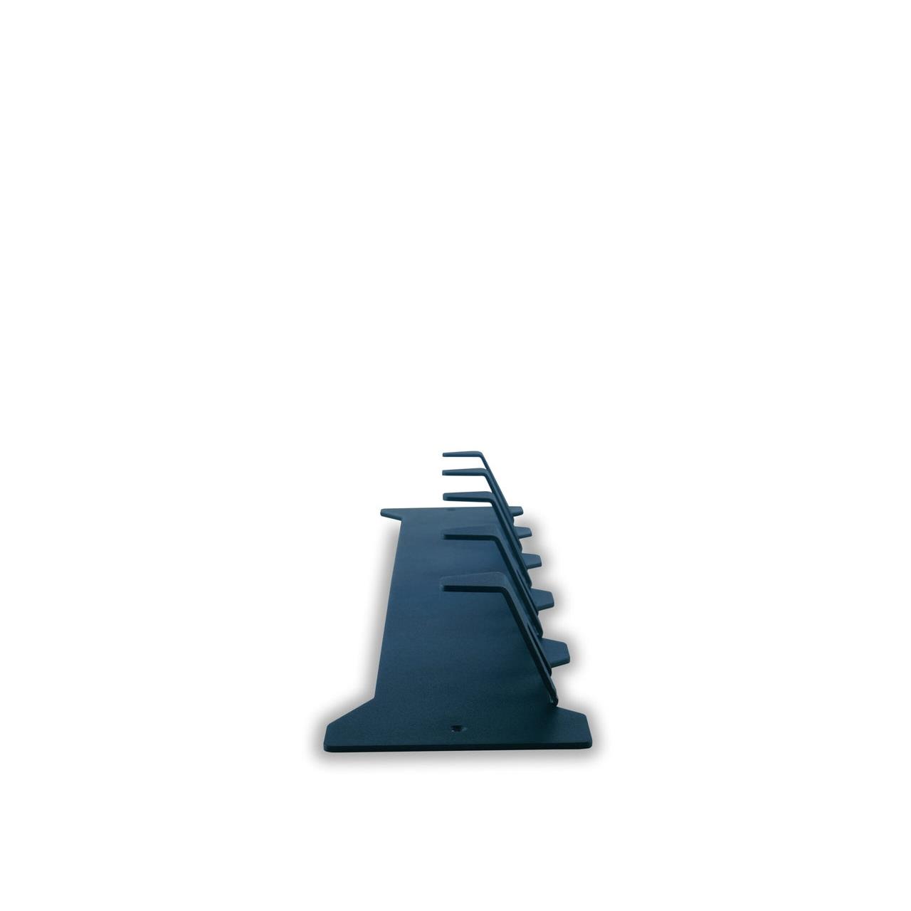 Gorillz Triangle Five - Wandkapstok - 5 haken - 70 x 5 x 12 cm - Blauw