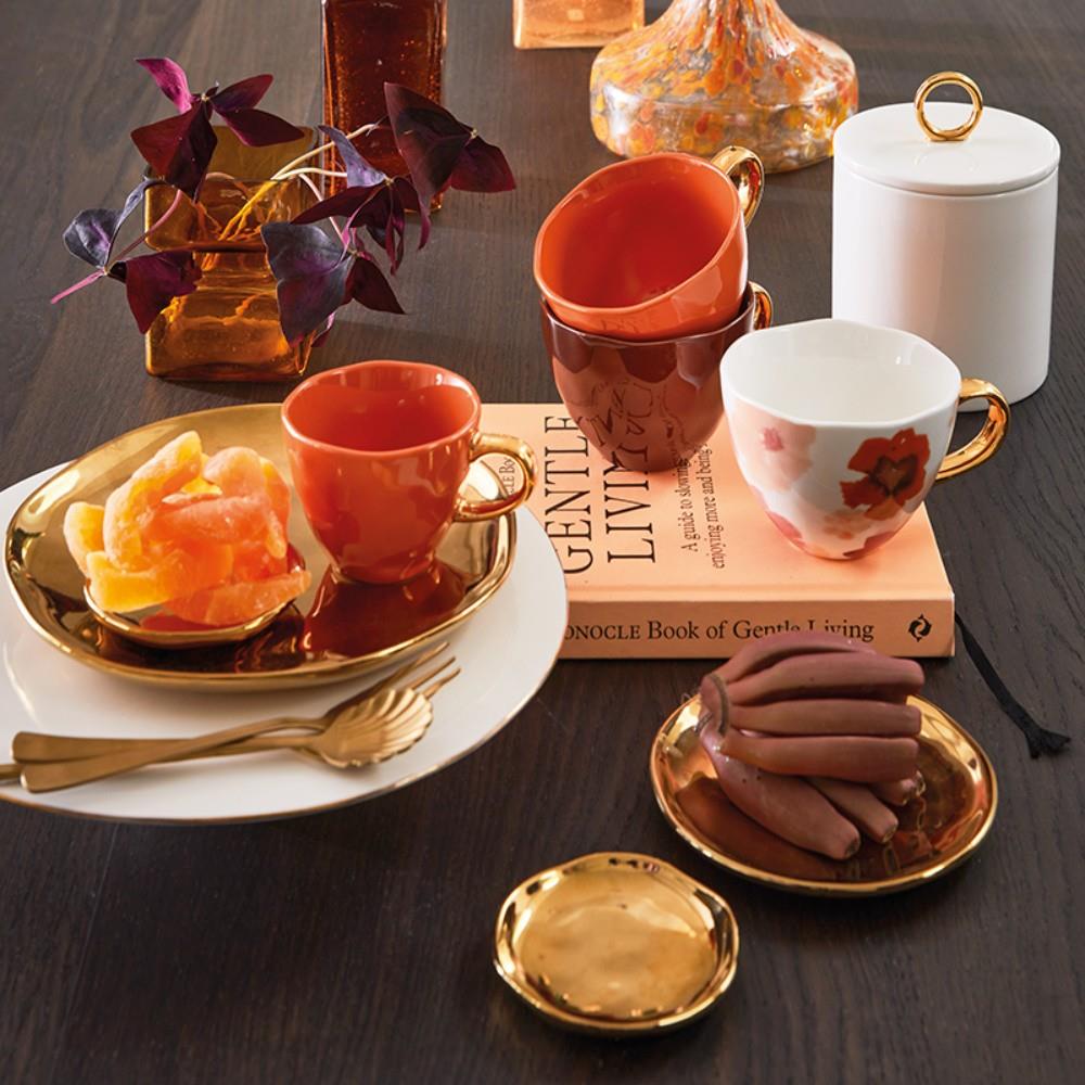 Urban Nature Culture Good Morning Cappuccino / Theekop - Burnt Orange - 4 st.