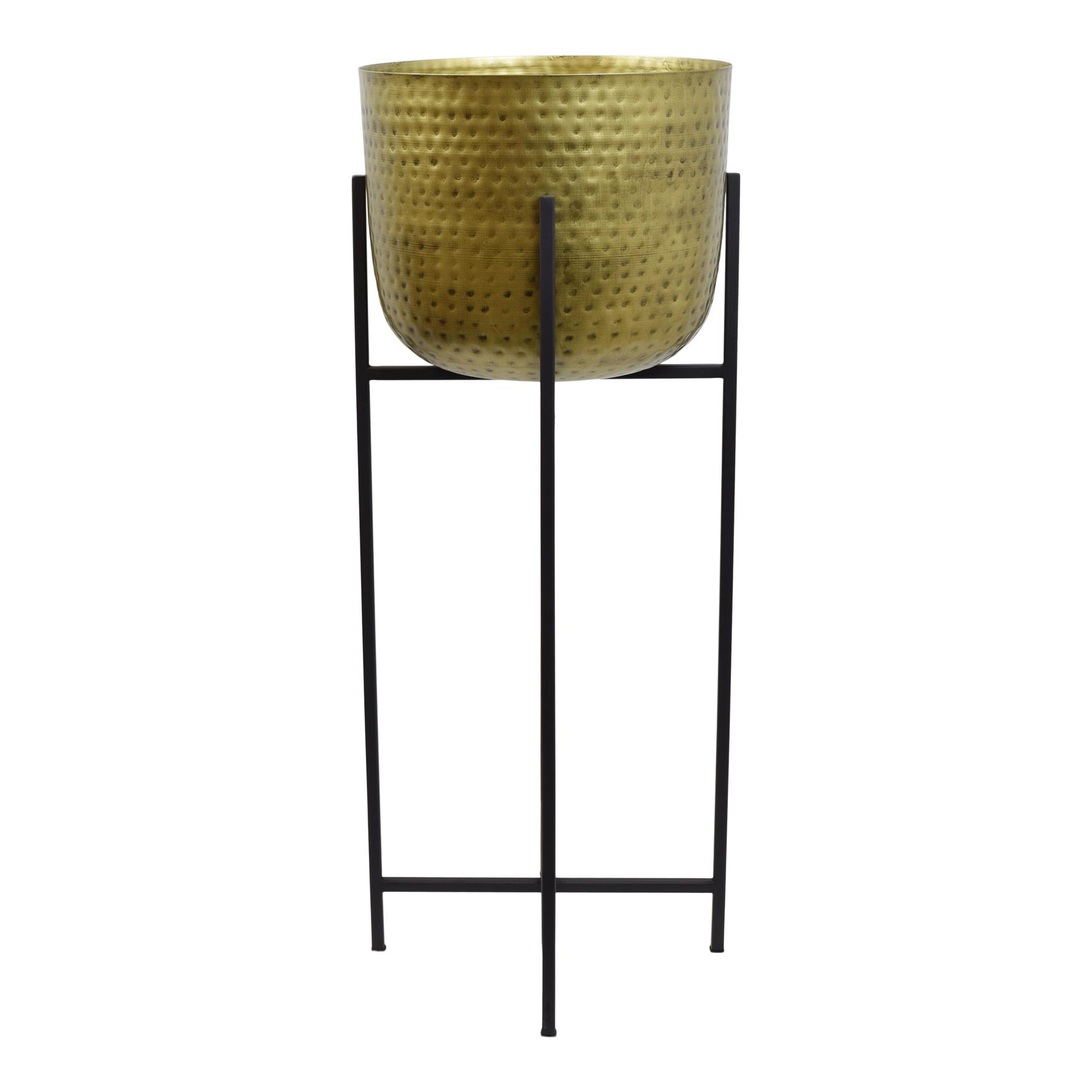 LOFT42 Mara Staande Plantenbak - Goud - Metaal - 87x35
