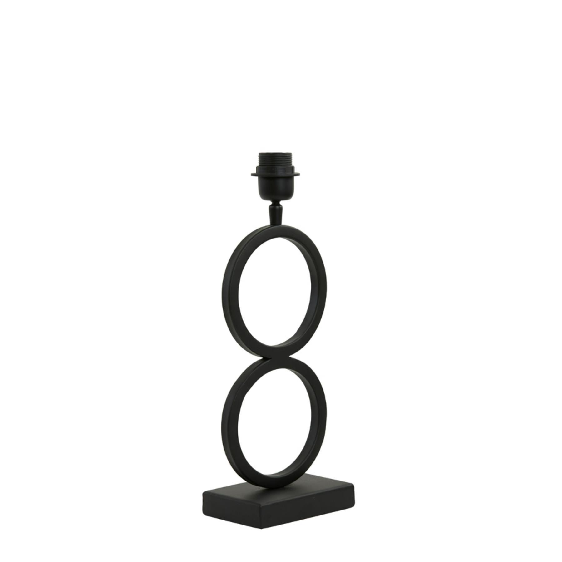 Light & Living Light&living Lampvoet 15x10x36 cm STELIOS mat zwart
