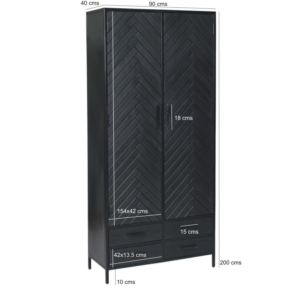 Livingfurn York 2 lade 90cm