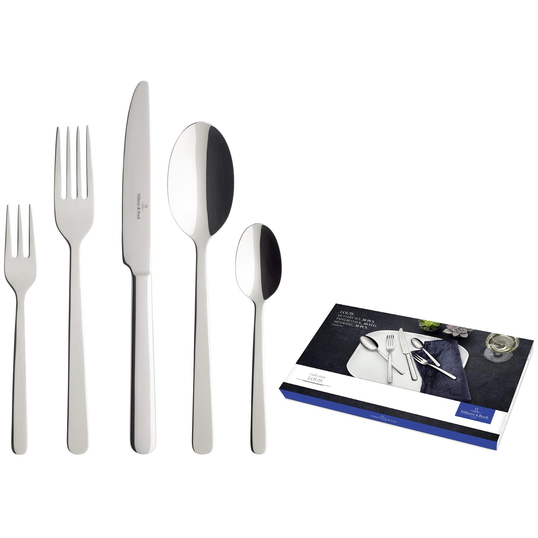 Villeroy & Boch Bestekset Louis - 30 delig | 6 personen
