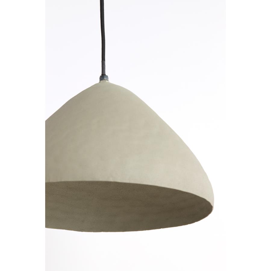 Light & Living Light&living Hanglamp Ø25x15 cm ELIMO mat licht grijs
