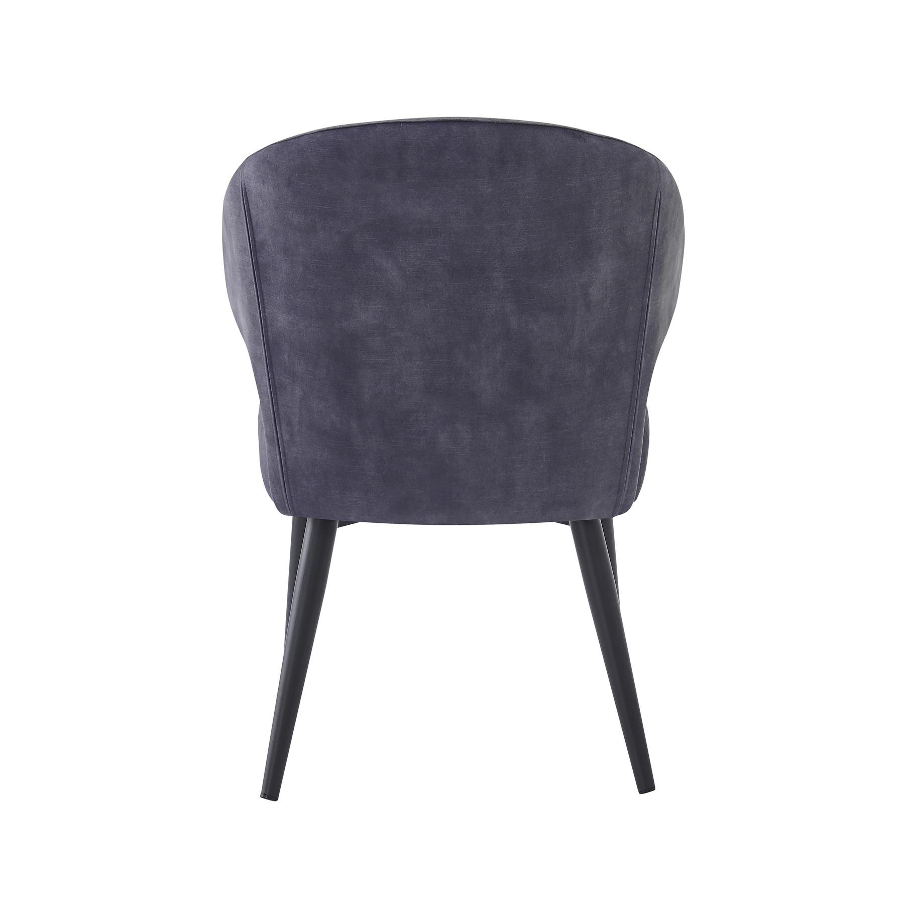 Livingfurn Donna Anthracite Velvet