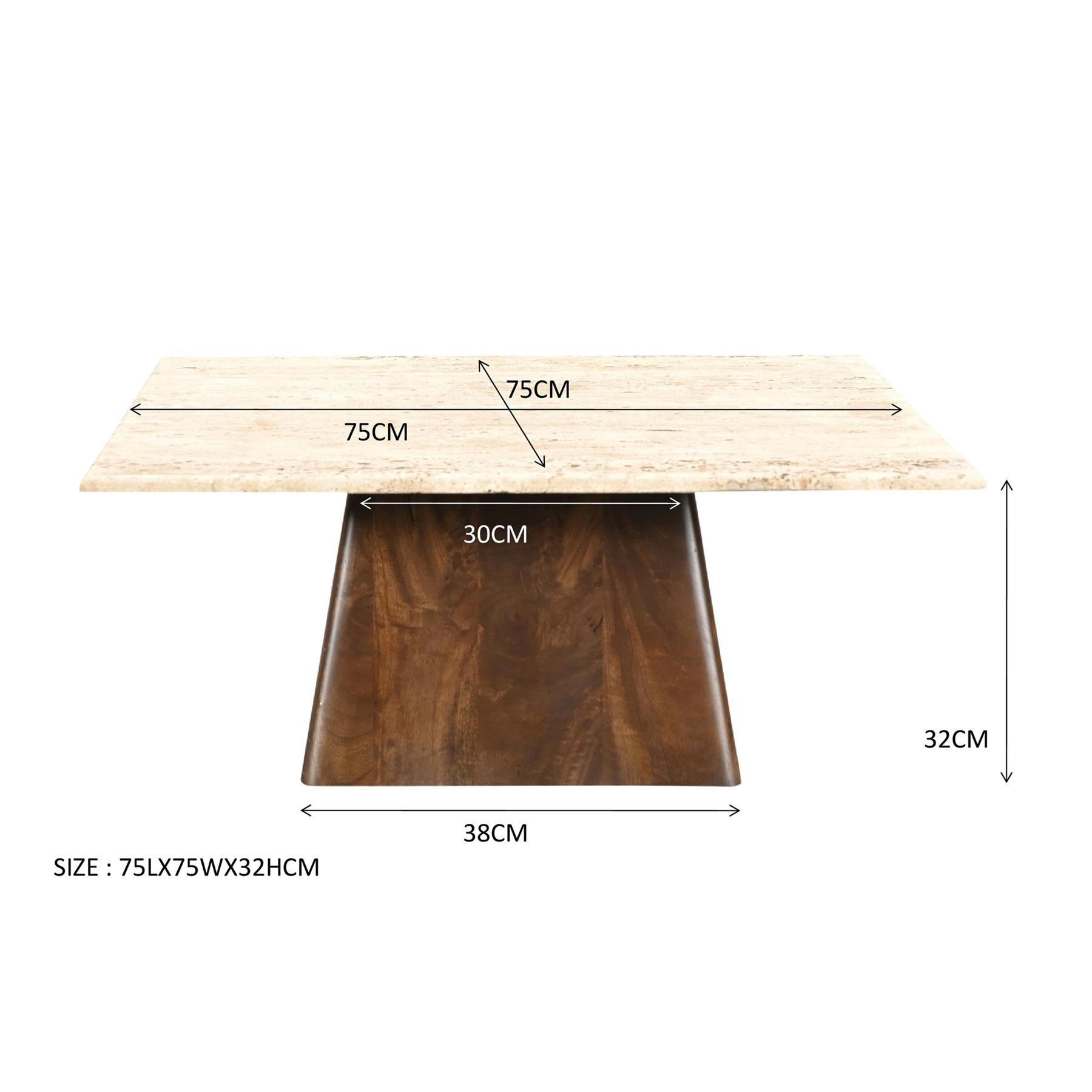 Livingfurn - Salontafel - Valentino 75cm