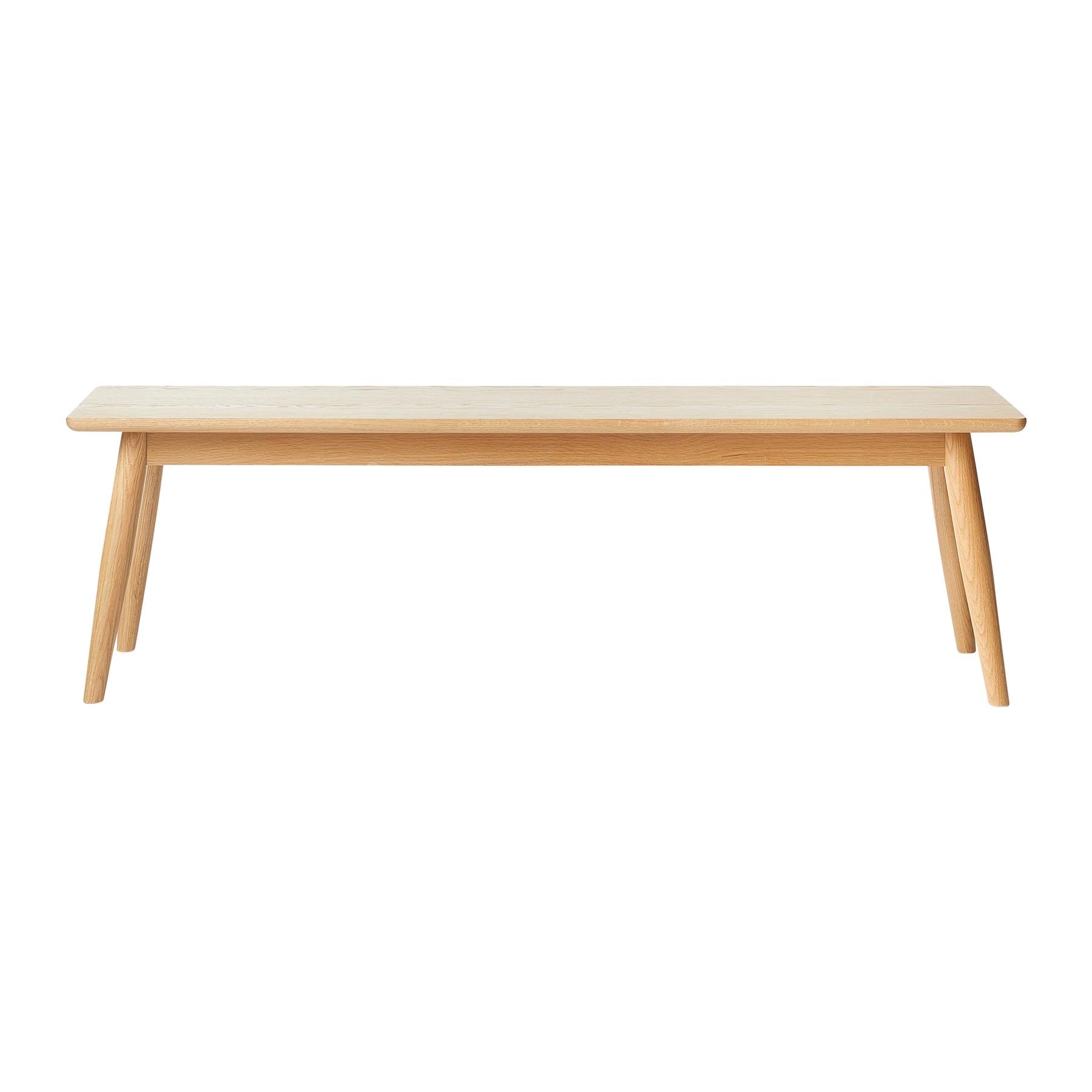 by fonQ Woodzy Bankje 150 cm - Naturel Eiken