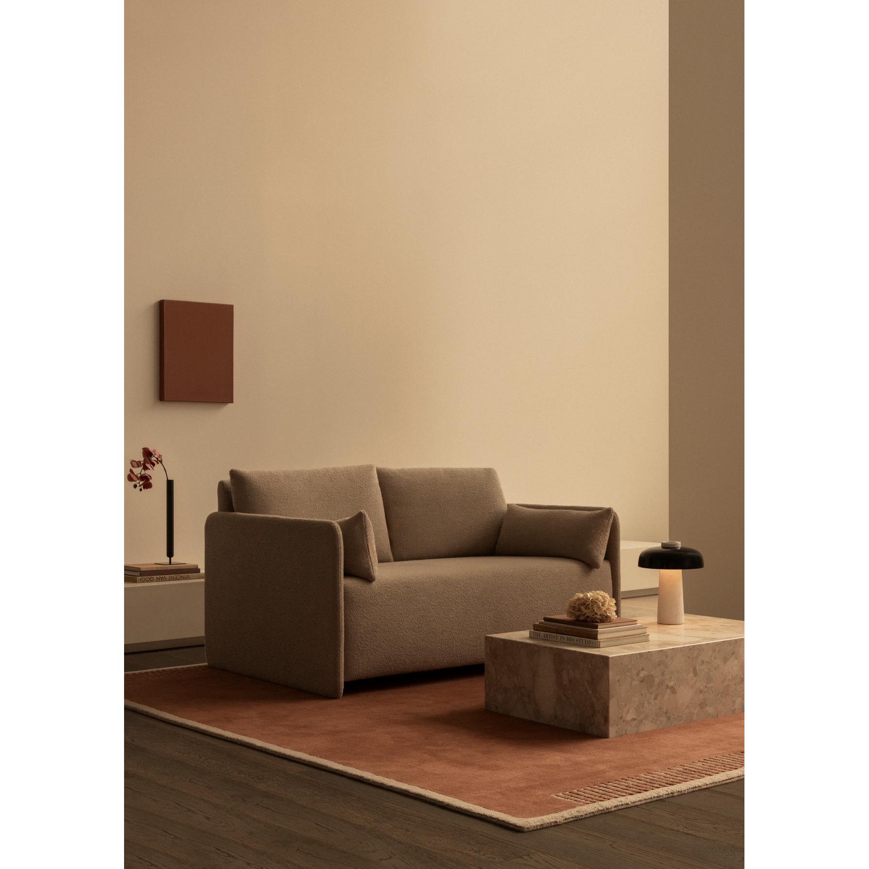 Audo Copenhagen Duomo vloerkleed 270x270 Marble Grey