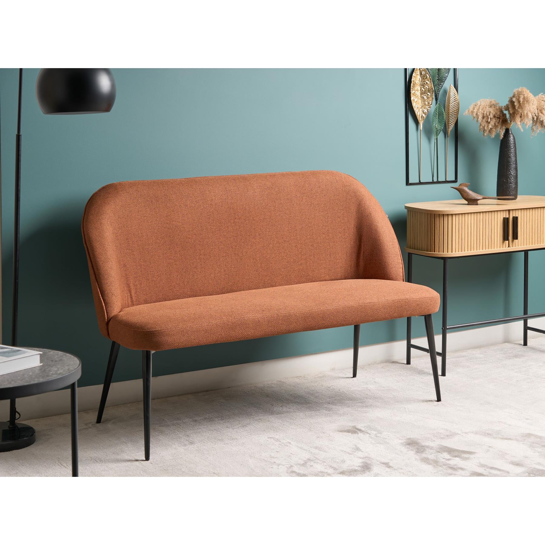 Beliani - OSBY - Tweezitsbank - Bruin - Polyester