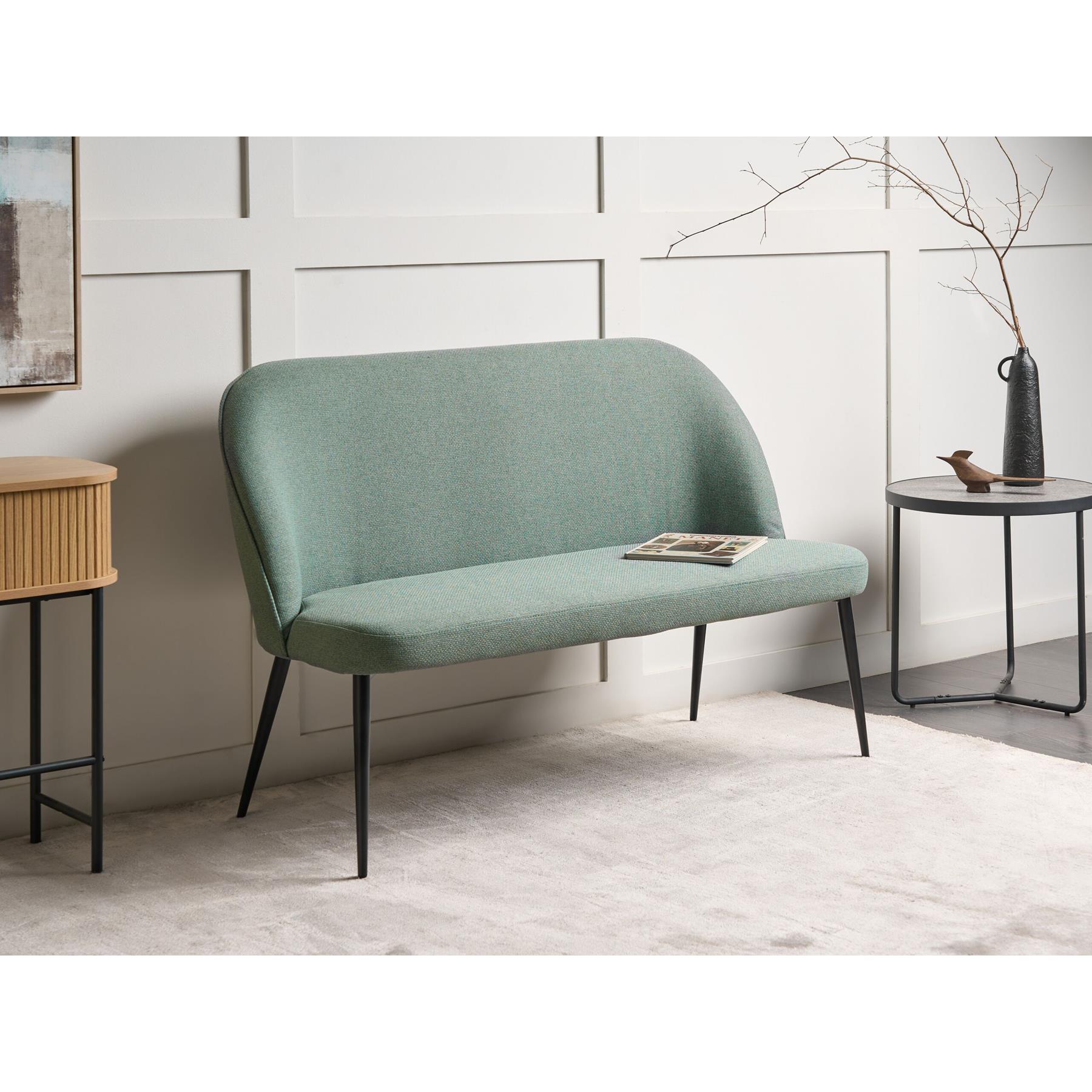 Beliani - OSBY - Tweezitsbank - Lichtgroen - Polyester