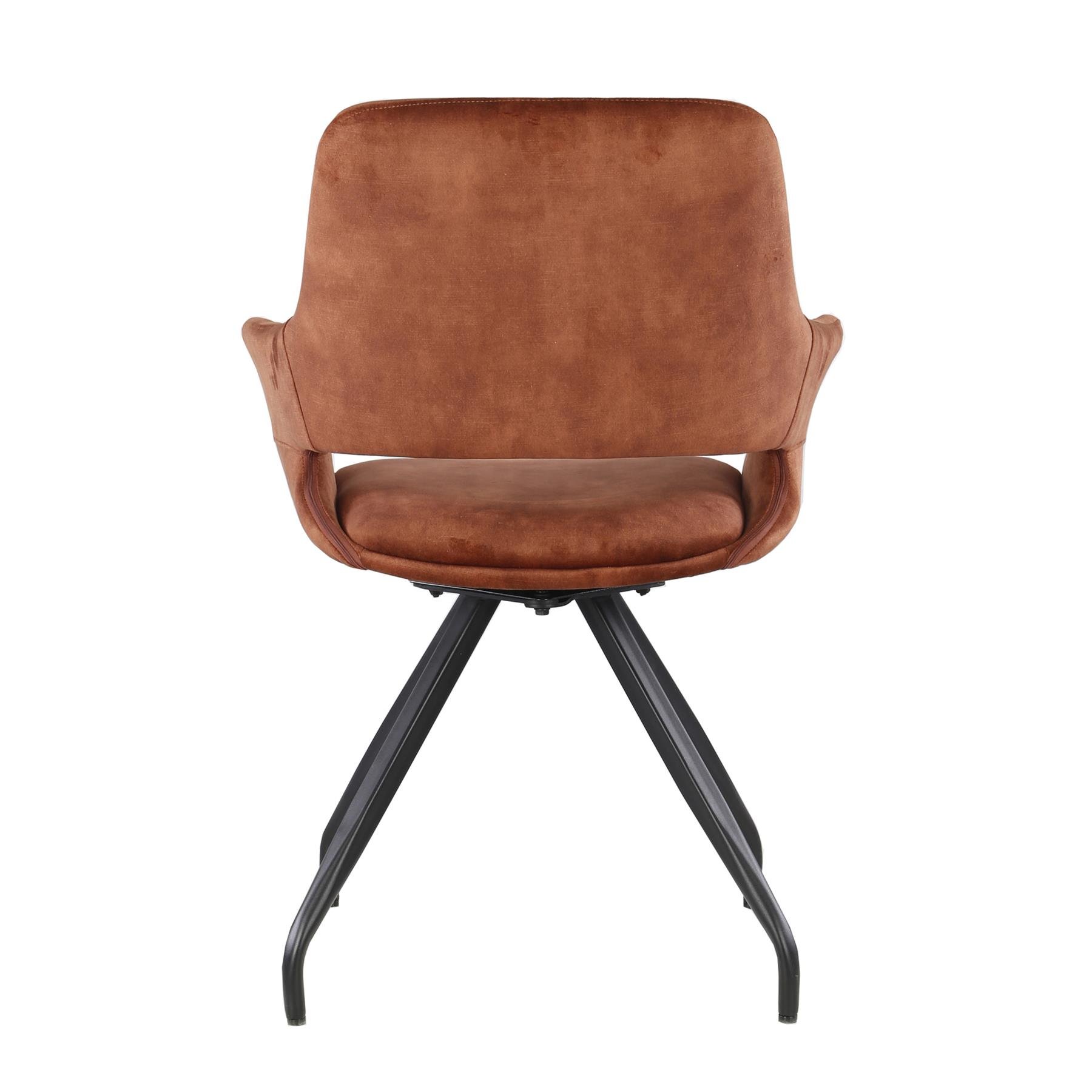 Livingfurn Capp Rust Velvet