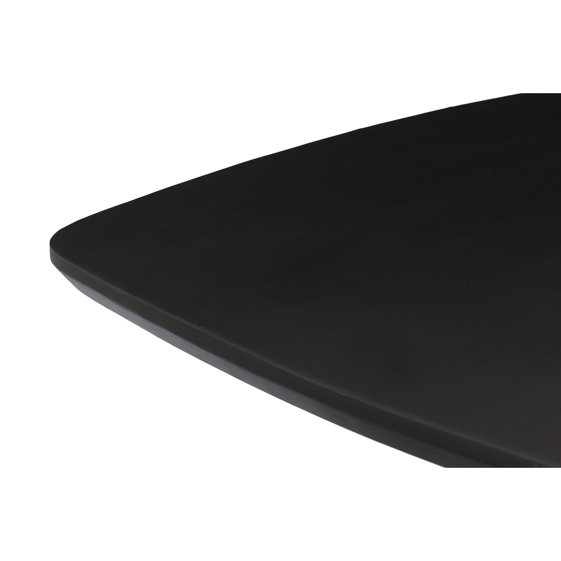 Livingfurn Jesper Danish Oval Black 210cm