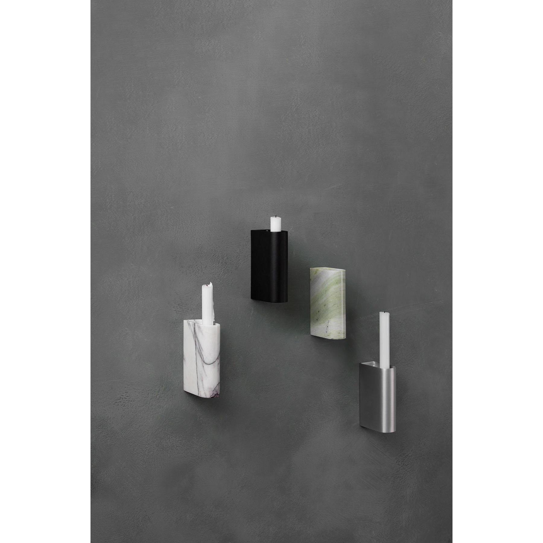 Northern Monolith kandelaar wand wit marmer