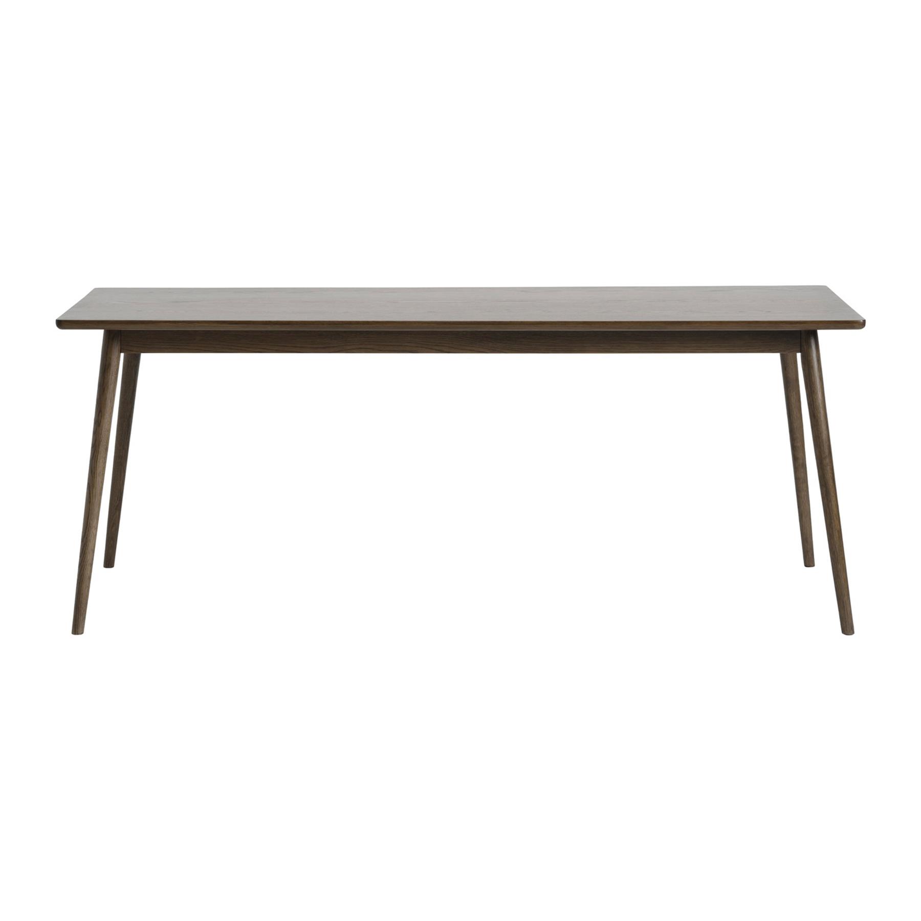 by fonQ Nomad Eettafel 190 x 90 cm - Smoked Eiken
