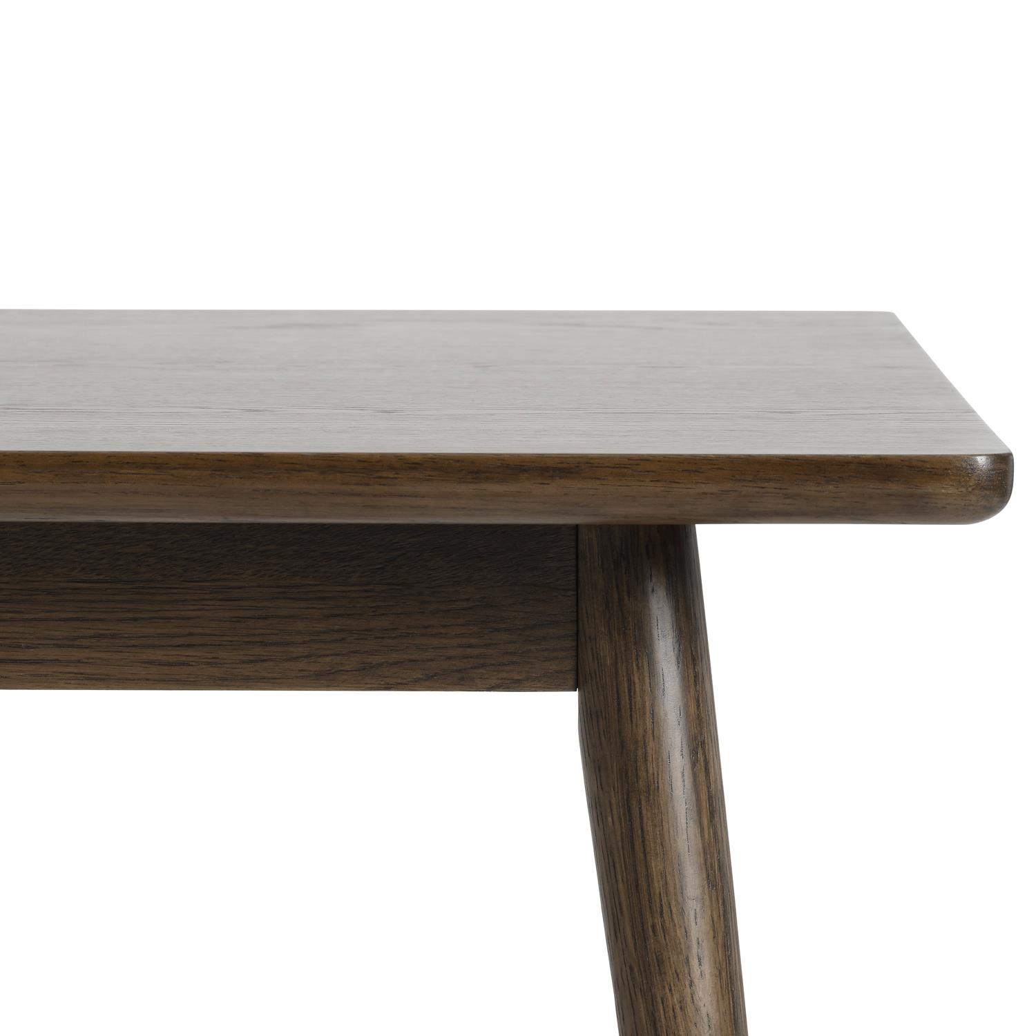 by fonQ Nomad Eettafel 190 x 90 cm - Smoked Eiken