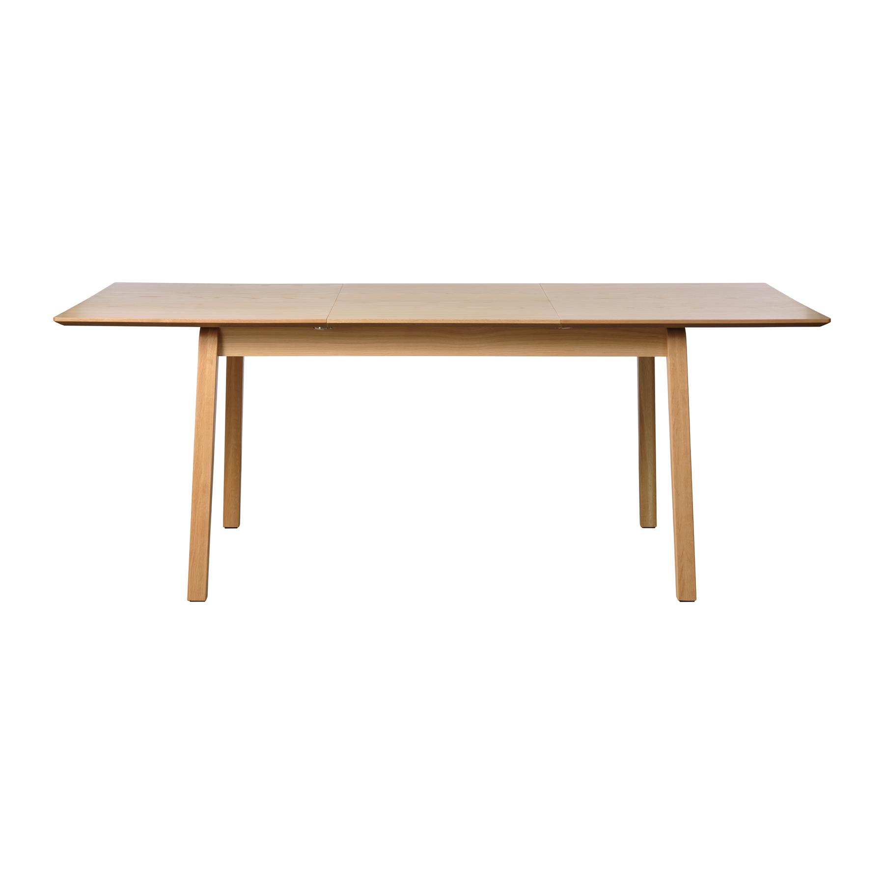 by fonQ Rollo Eettafel Uitschuifbaar 140/200 x 95 cm - Naturel Eiken