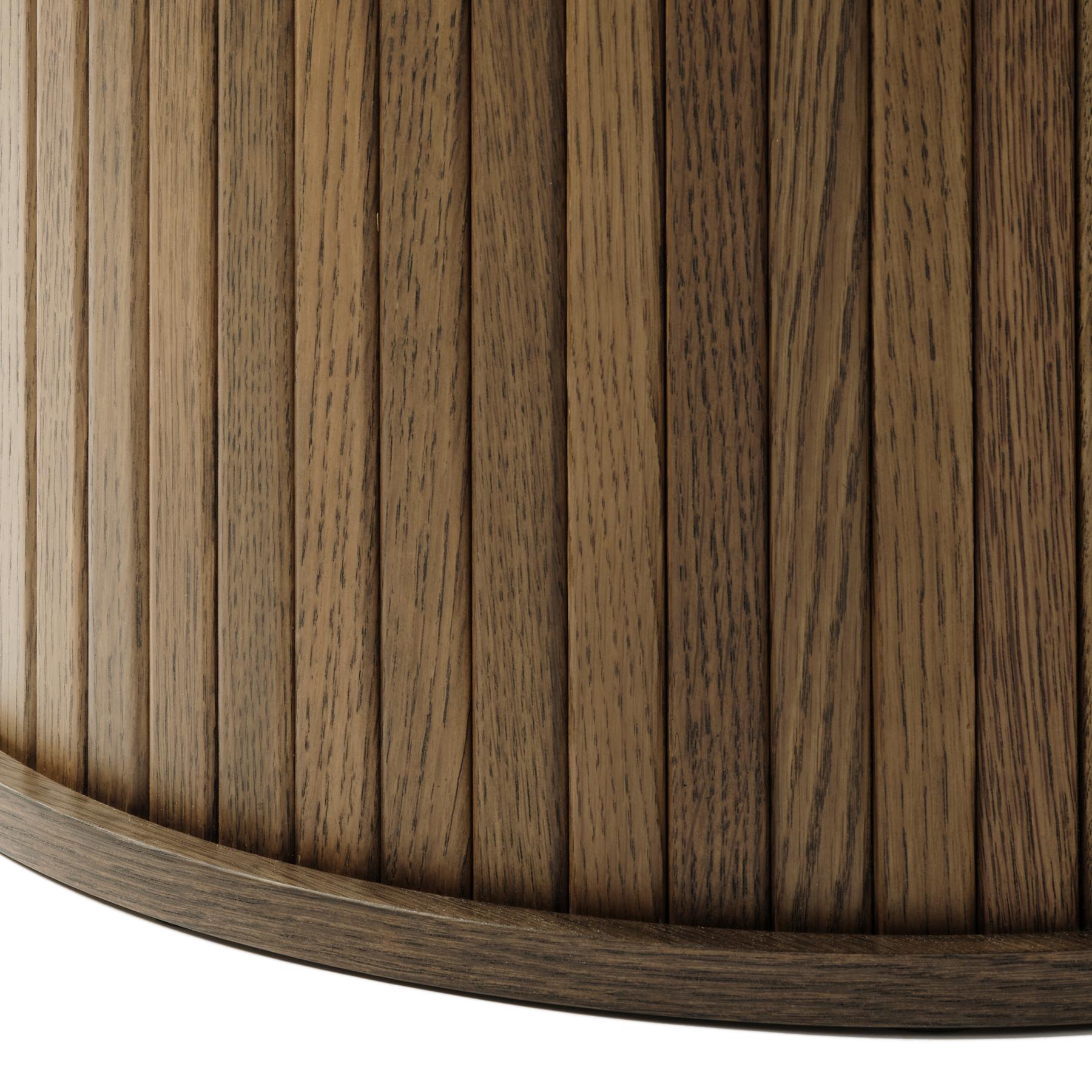 by fonQ Alon Eettafel Ø 120 cm - Smoked Eiken