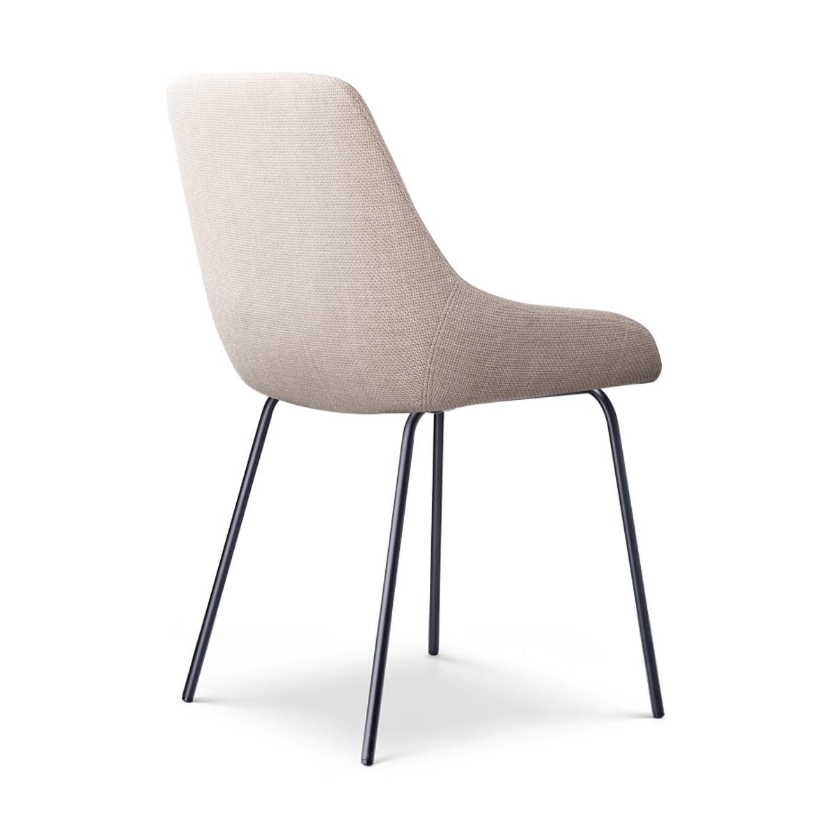 Nolon Nora-Isa Eetkamerstoelen Set van 2 - Beige - Zwart