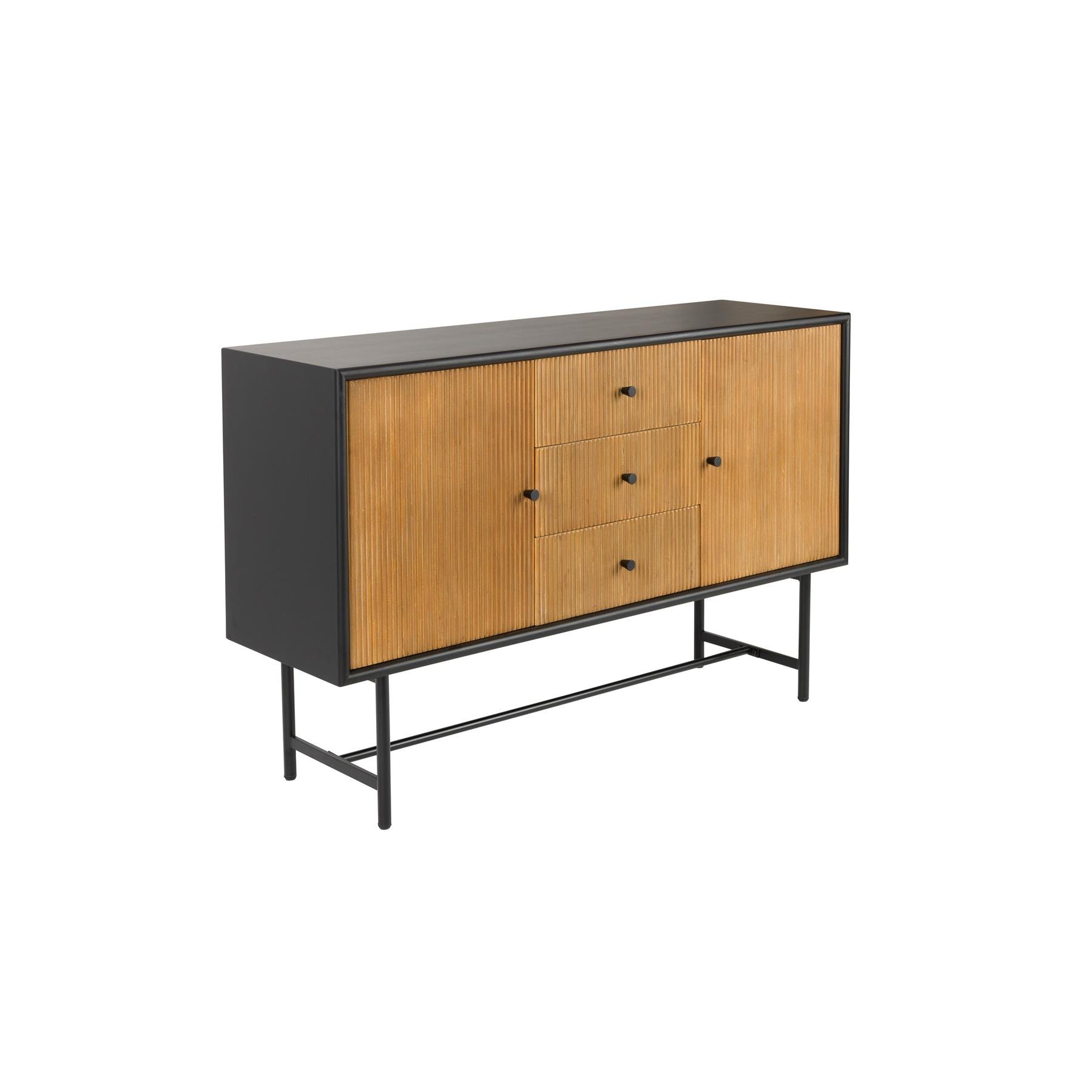 Housecraft Living Coztilla Dressoir Zwart| Bruin
