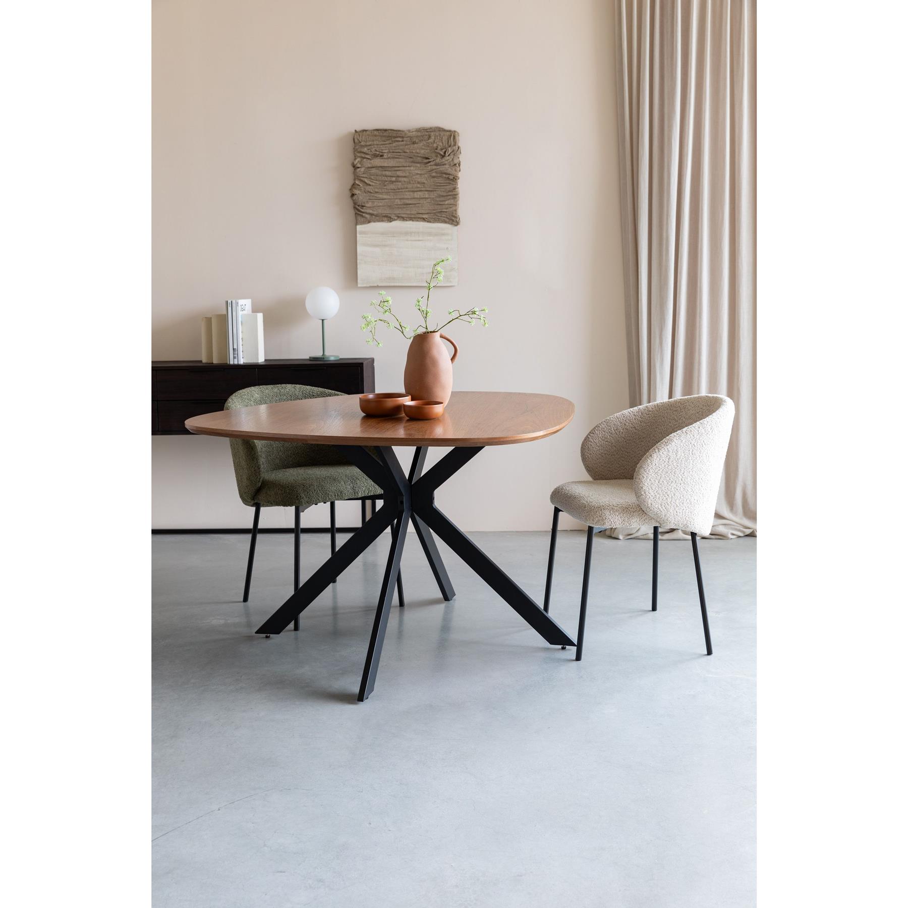 Housecraft Living Chase Tafel Organisch Rond - Beige}