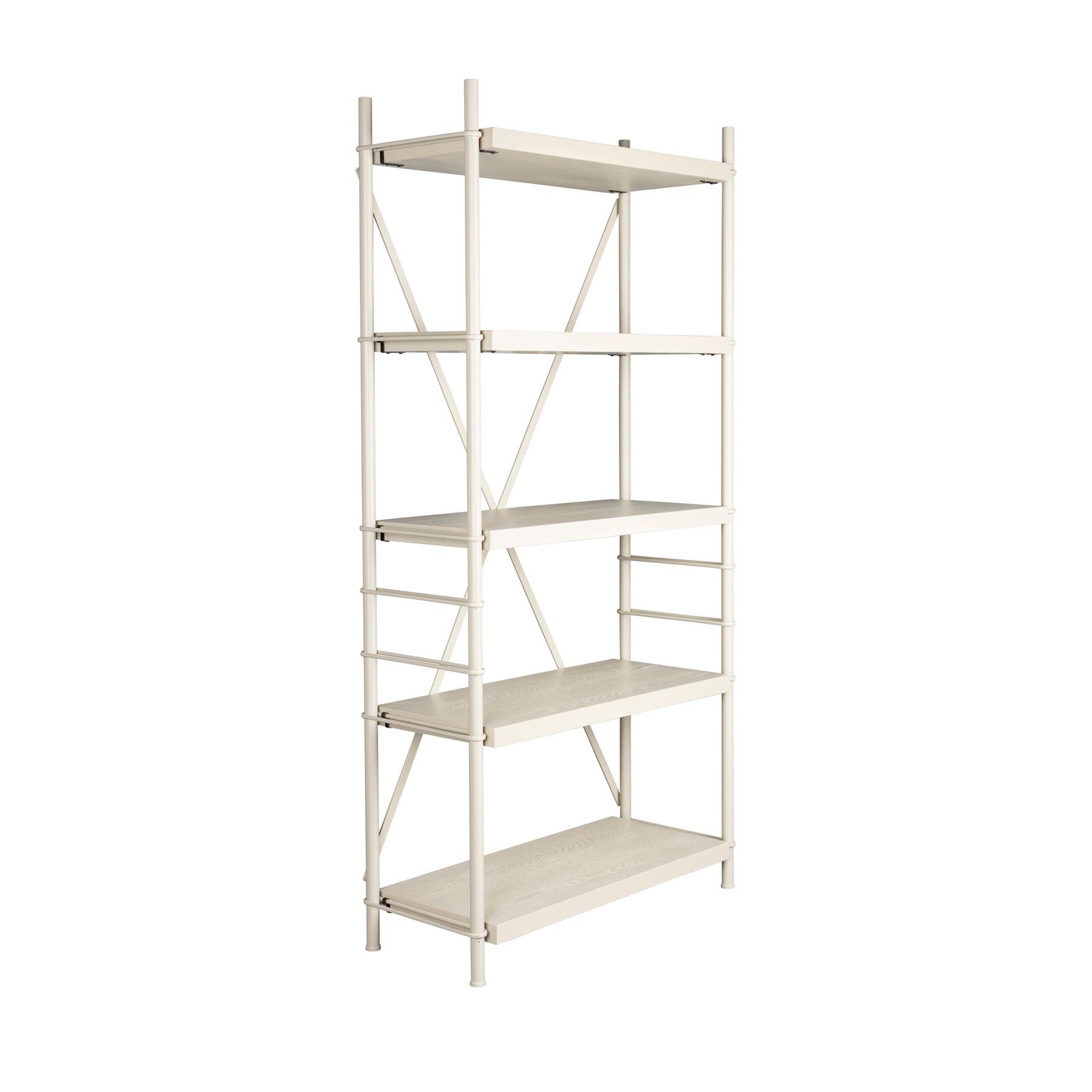 Dutchbone Iron Stellingkast Beige Hoog