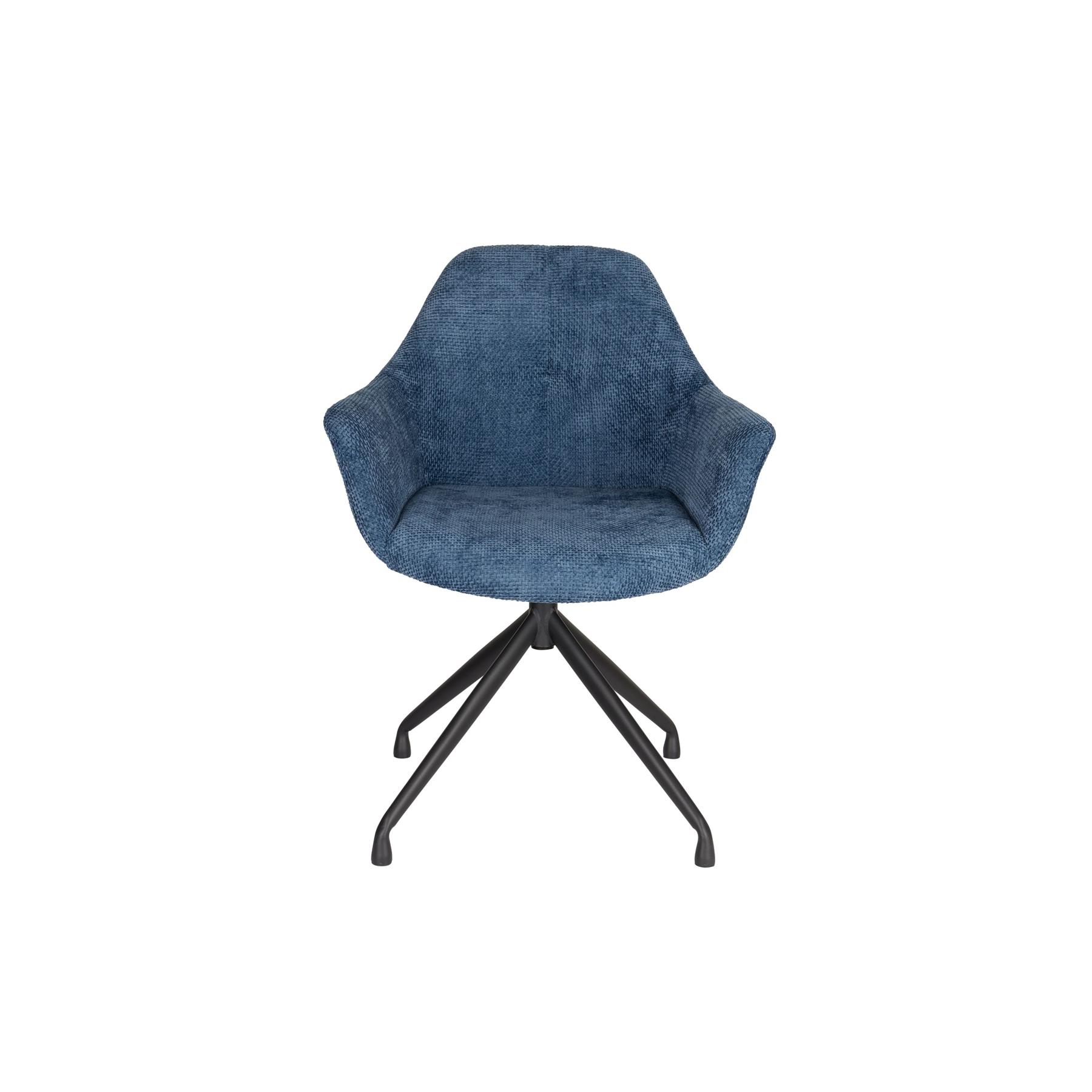 Housecraft Living Wiz Eetkamerstoelen Blauw - Set van 2