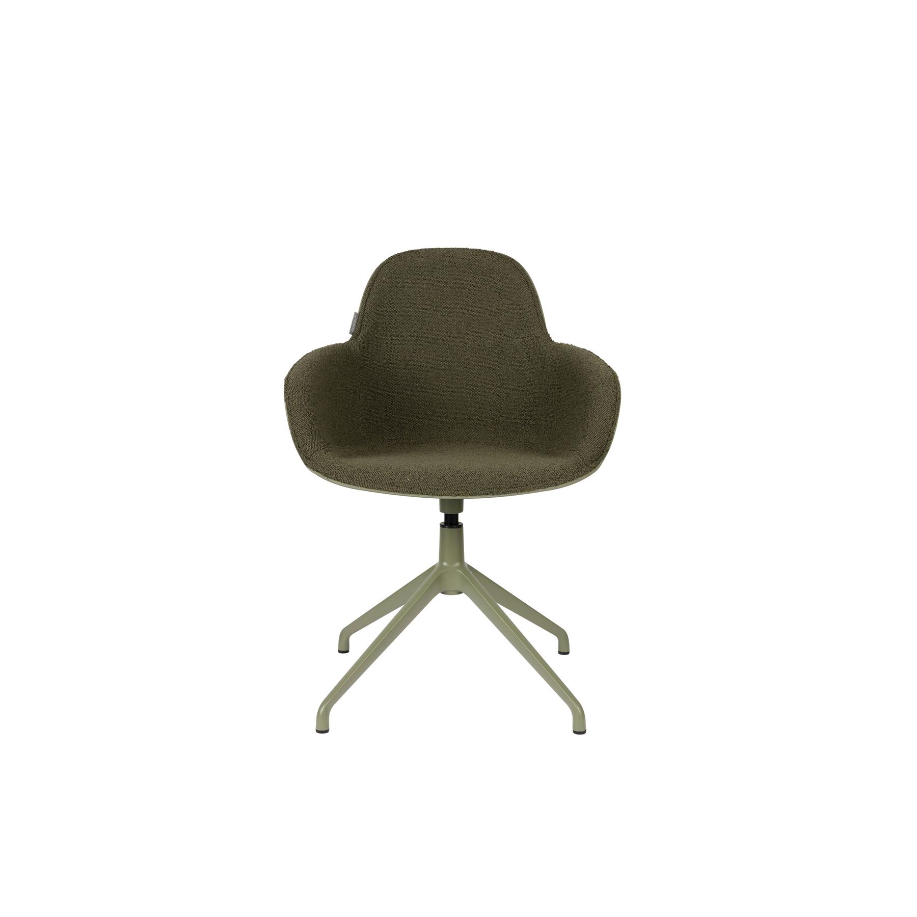 Zuiver Albert Kuip Swivel Eetkamerstoelen Groen - Set van 2
