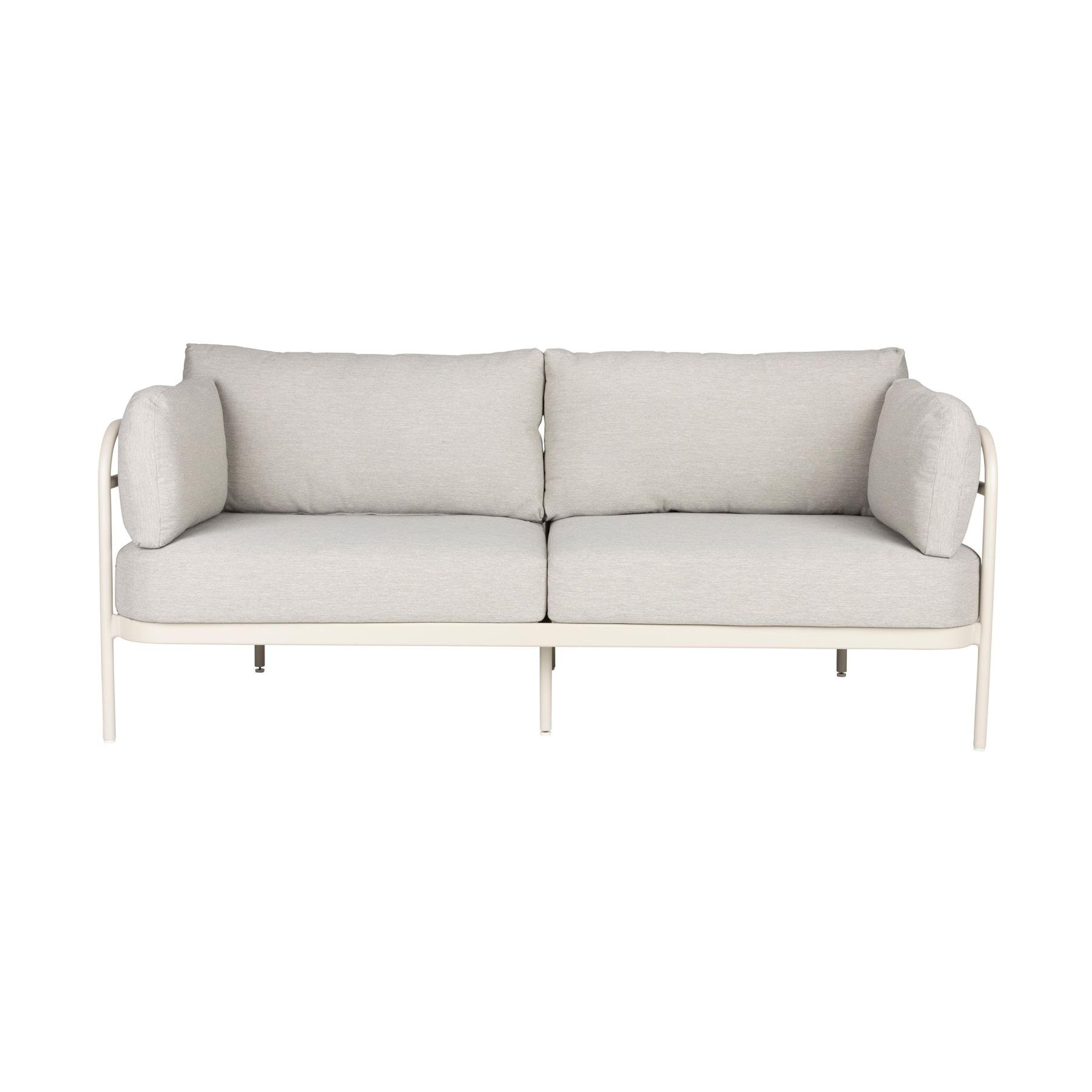 Zuiver Vista Tuin Loungeset bank + 2 fauteuils - Beige