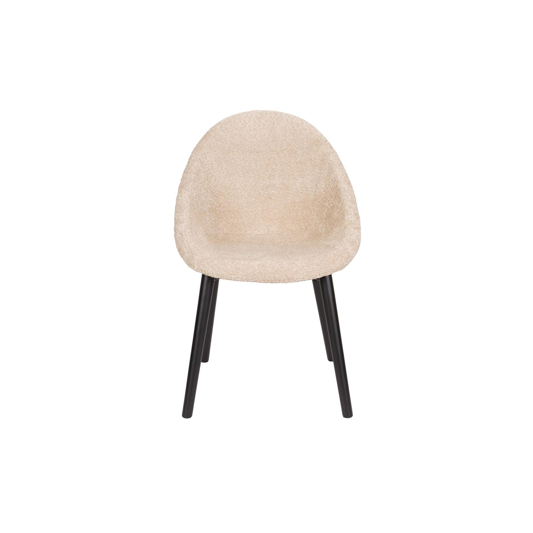 Dutchbone Fenna Eetkamerstoelen Beige - Set van 2