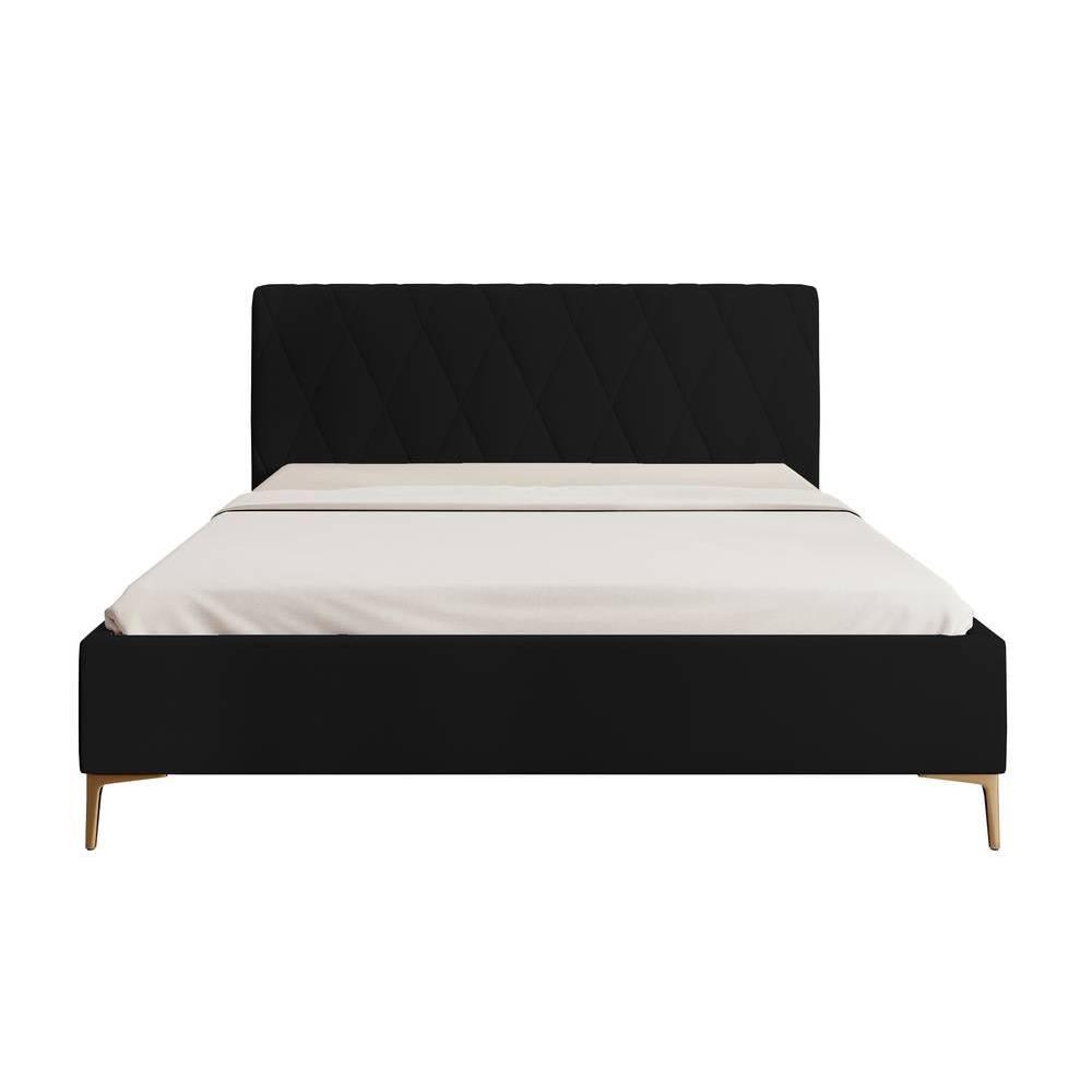 NADUVI Collection Ticaro Bedframe - 160 x 200 cm - Zwart