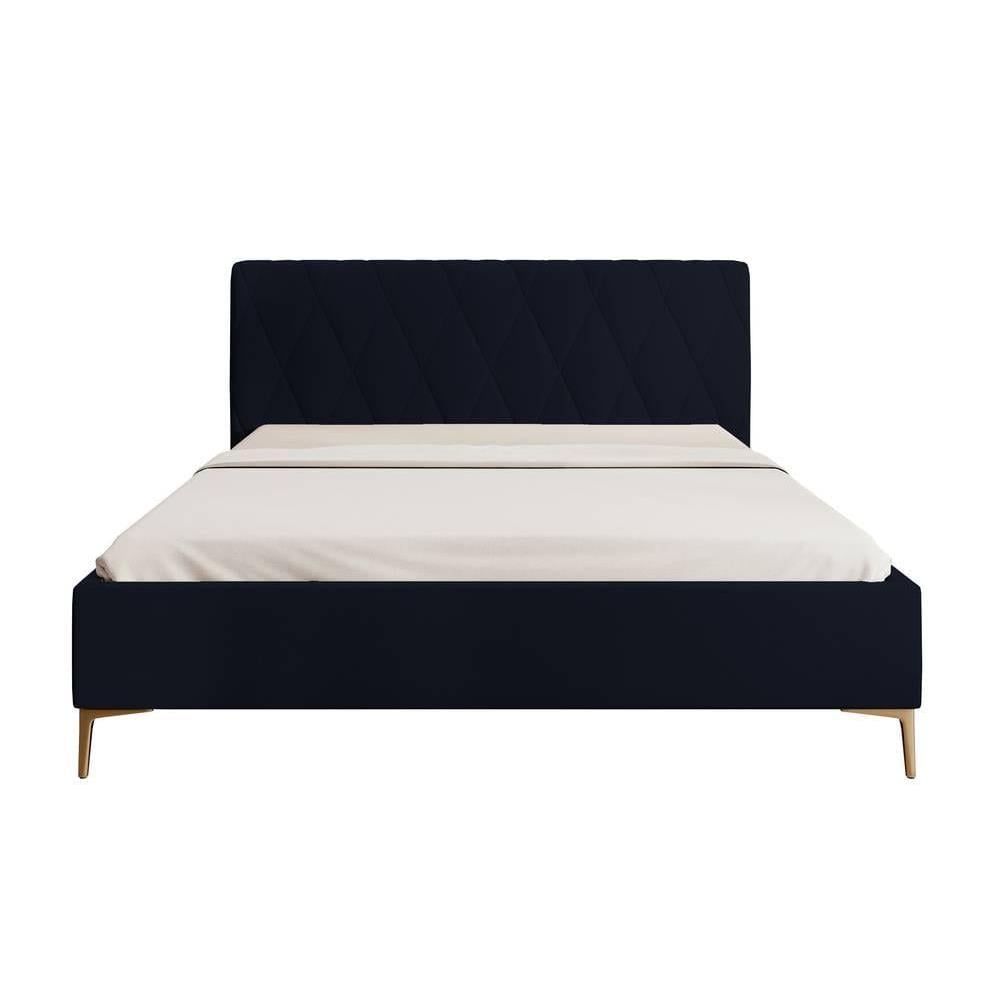NADUVI Collection Ticaro Bedframe - 180 x 200 - Marineblauw
