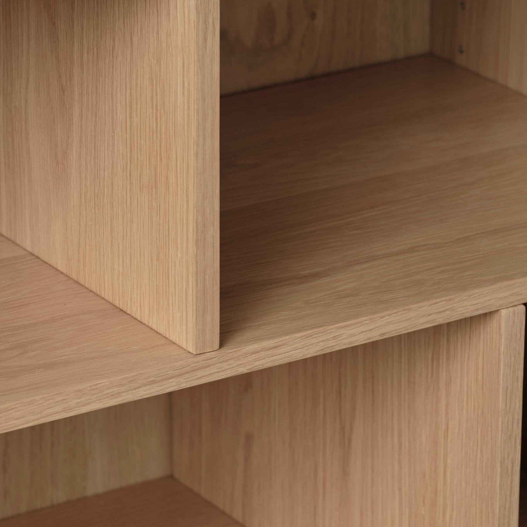 by fonQ Hedda Boekenkast - Naturel Eiken