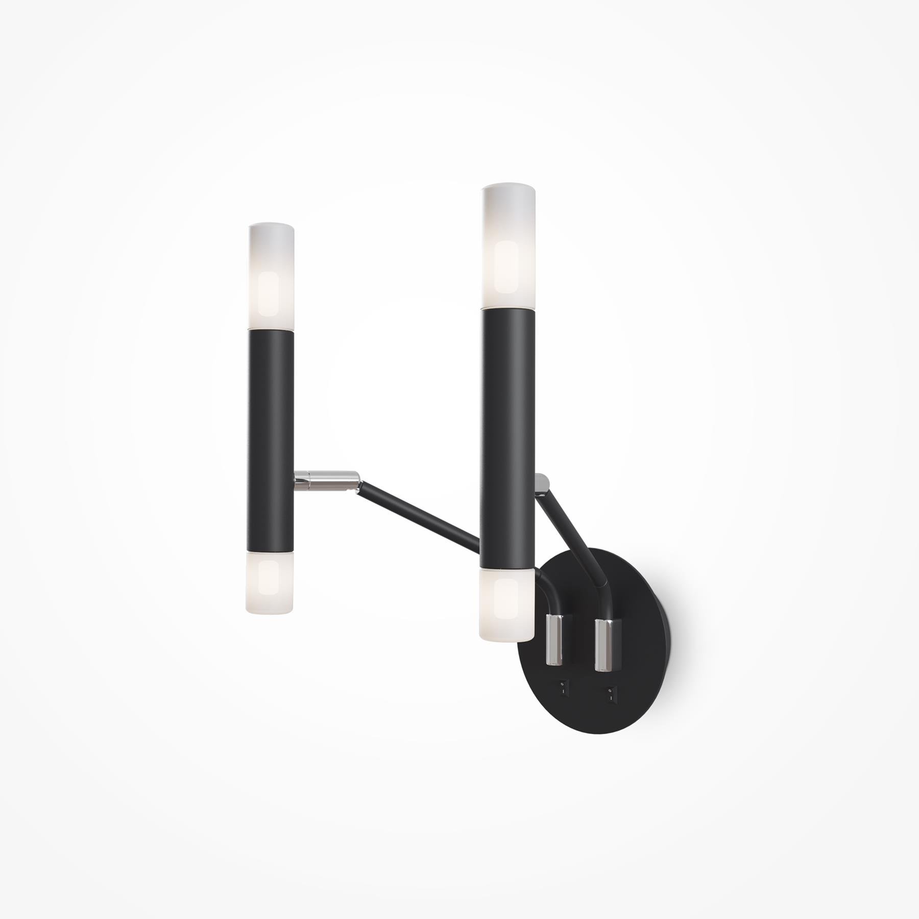 Maytoni - Wandlamp Vigo - Zwart