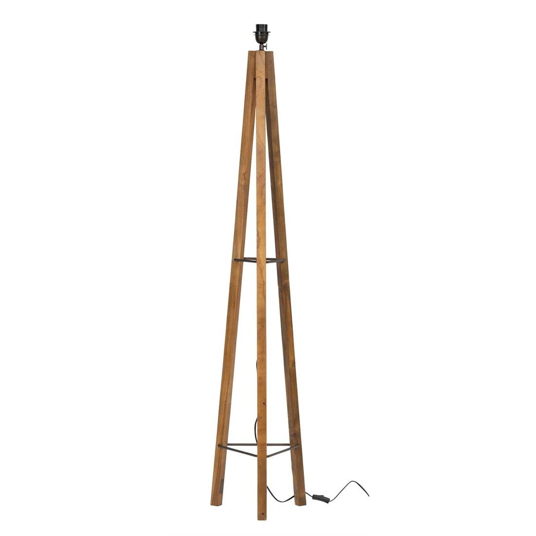 MUST Living Floorlamp Porto Cristo NATURAL,160x30x30 cm, rustic rec...