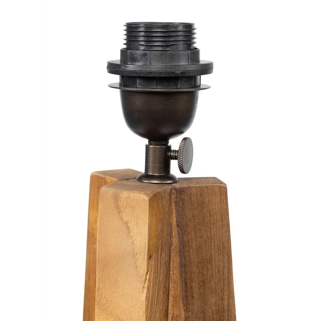 MUST Living Floorlamp Porto Cristo NATURAL,160x30x30 cm, rustic rec...