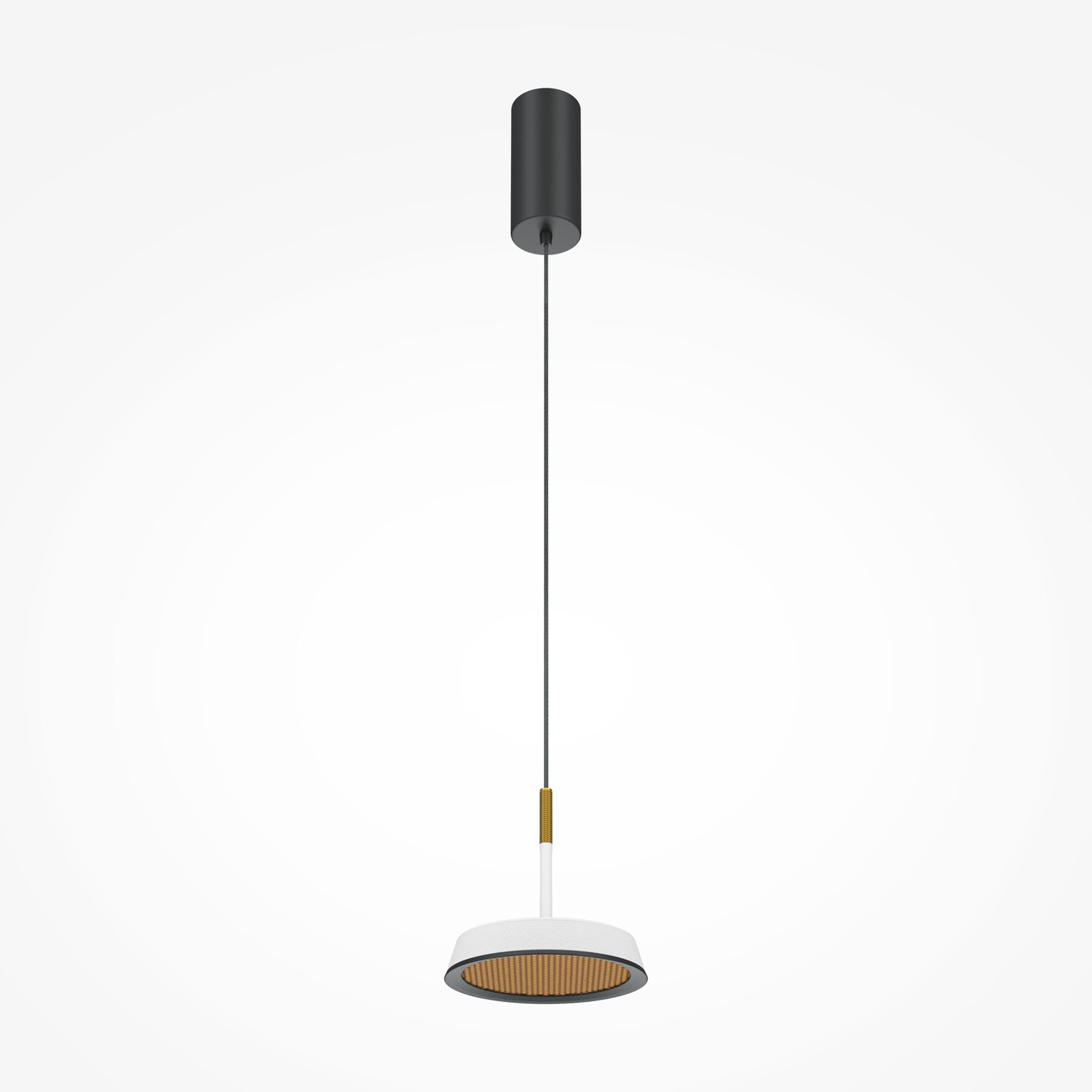 Maytoni - Hanglamp El - Wit met goud - Ø15,3