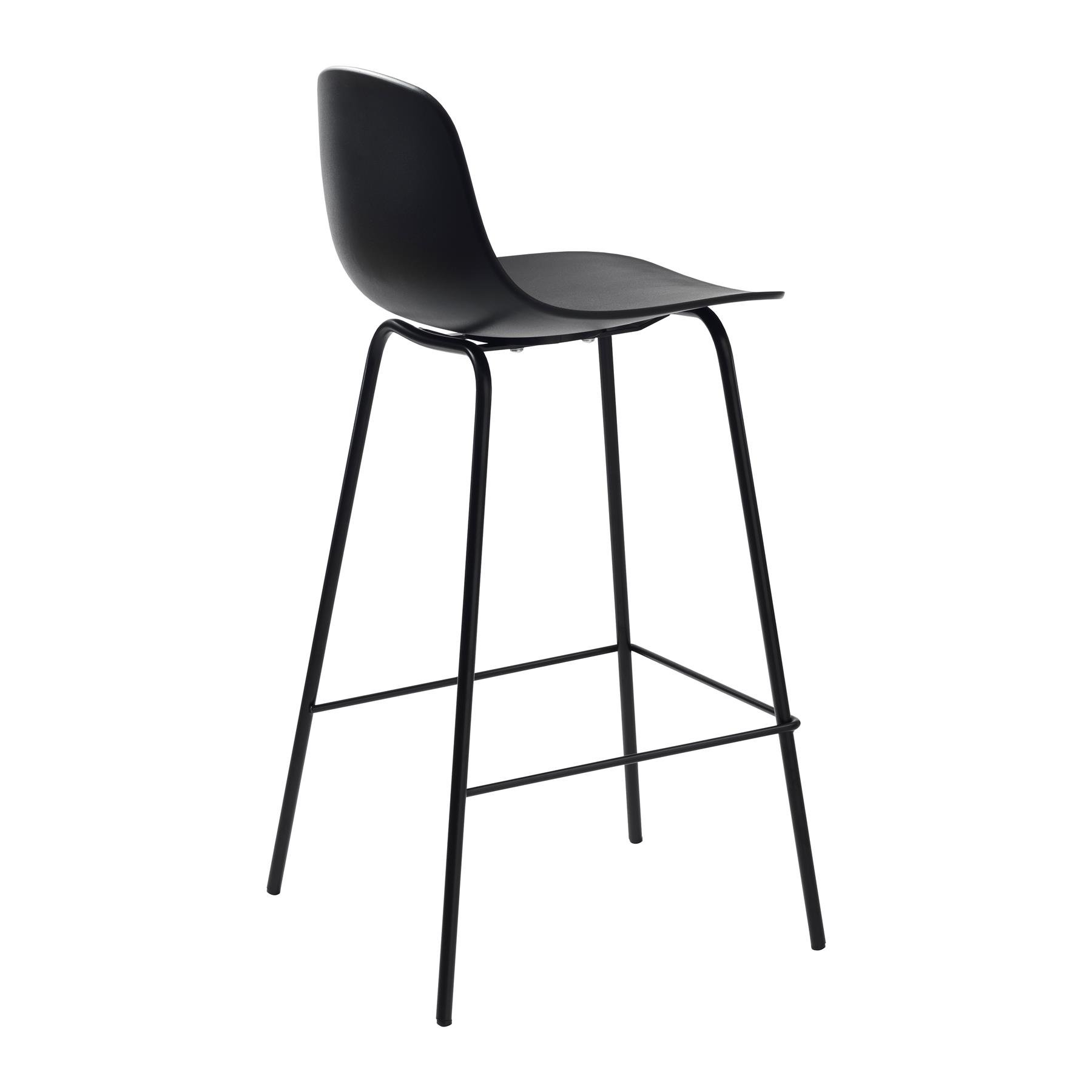 by fonQ Keen Barkruk H 67,5 cm - Zwart