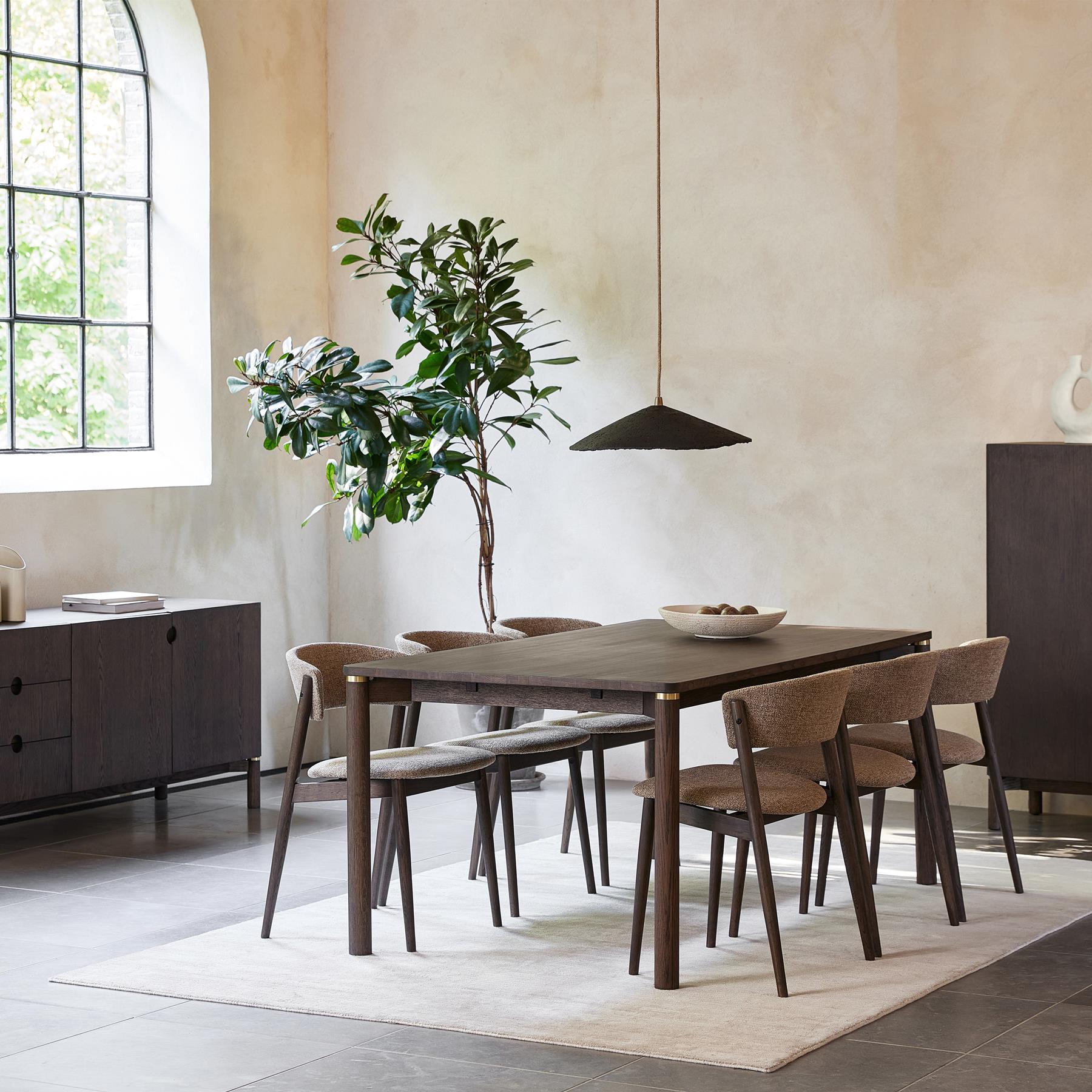 by fonQ Robine Eettafel 180 x 95 cm - Espresso