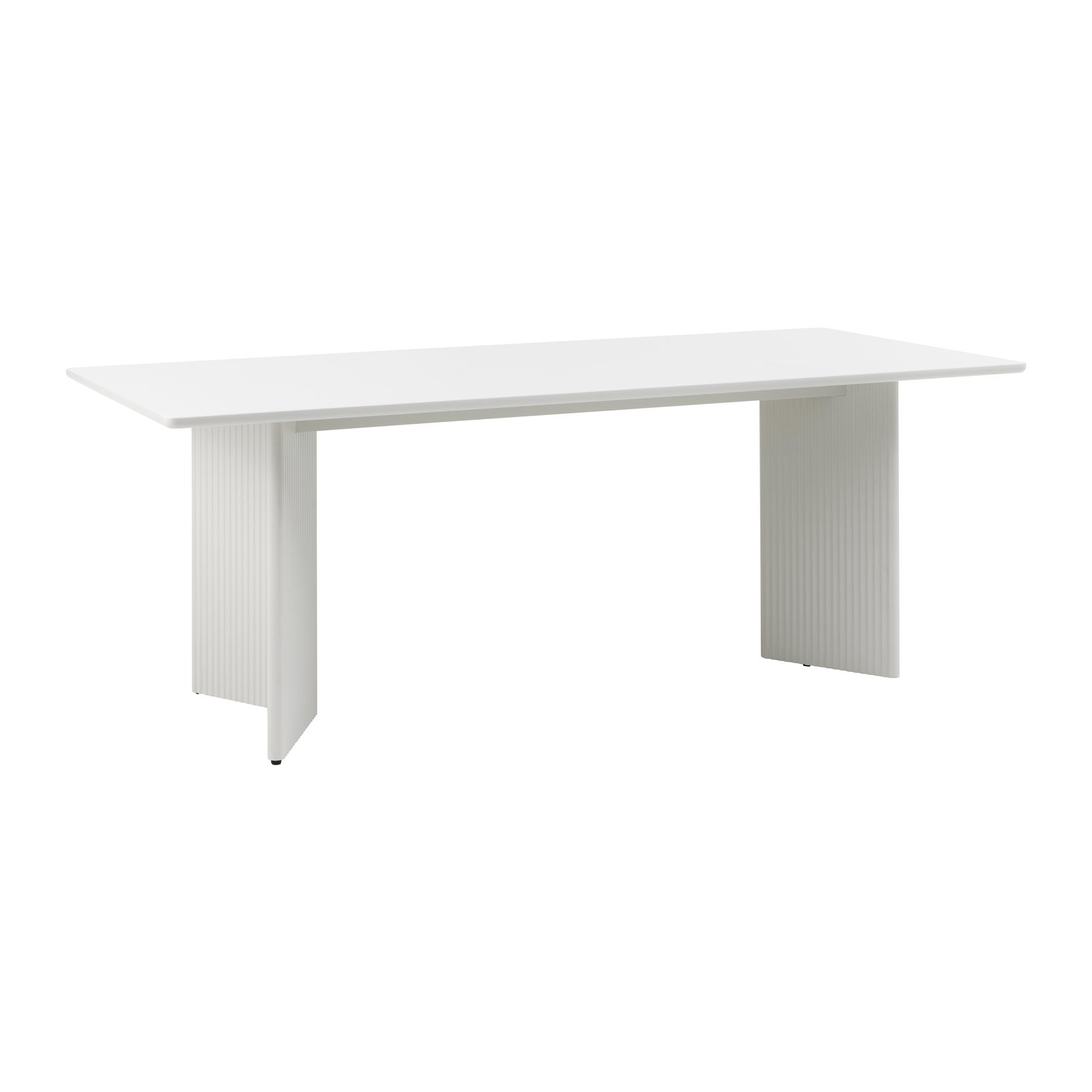 by fonQ Staple Eettafel 200 x 90 cm - Greige 