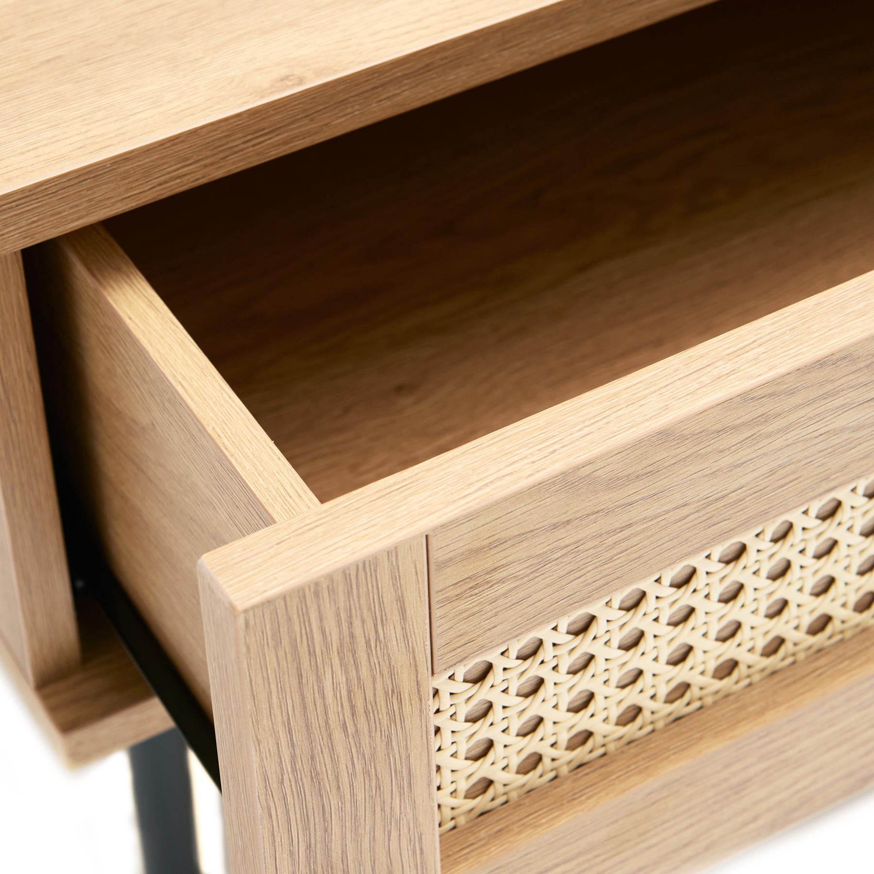 by fonQ Taryn Salontafel - Naturel Eiken