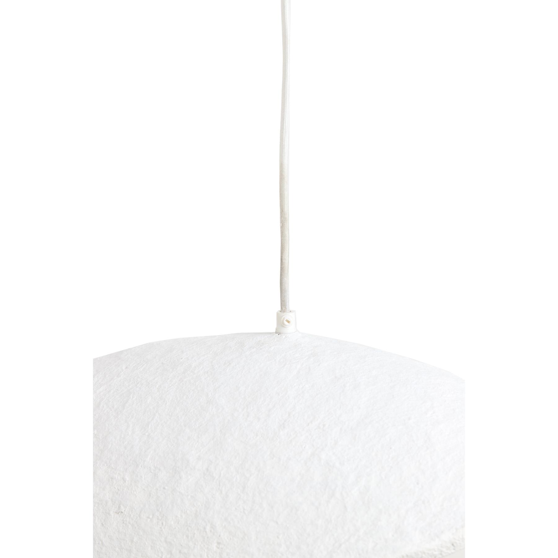 Light&living Hanglamp 53x43x18 cm LONIA crème+antiek brons