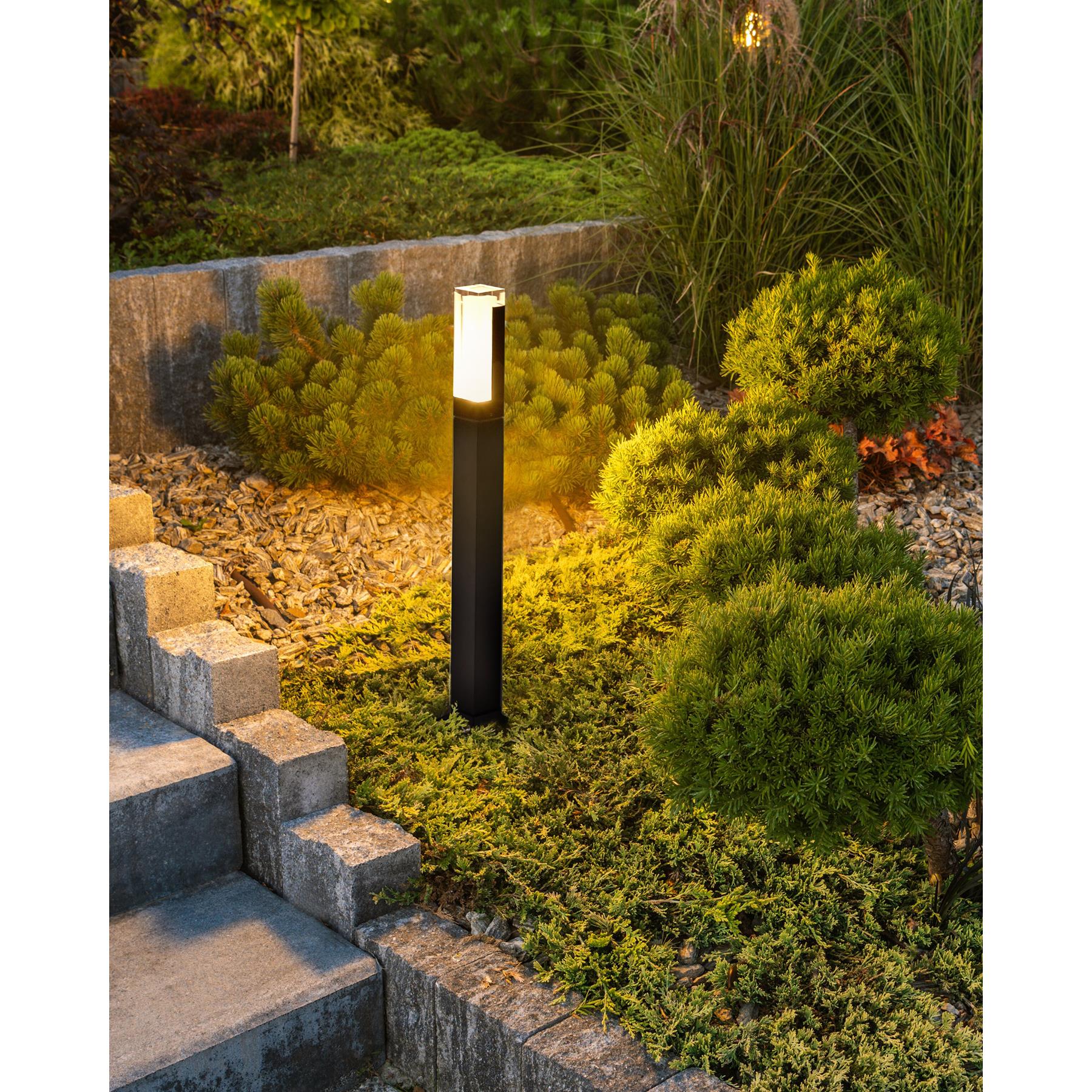 Beliani - AWUNA - Tuinverlichting - Zwart - Aluminium