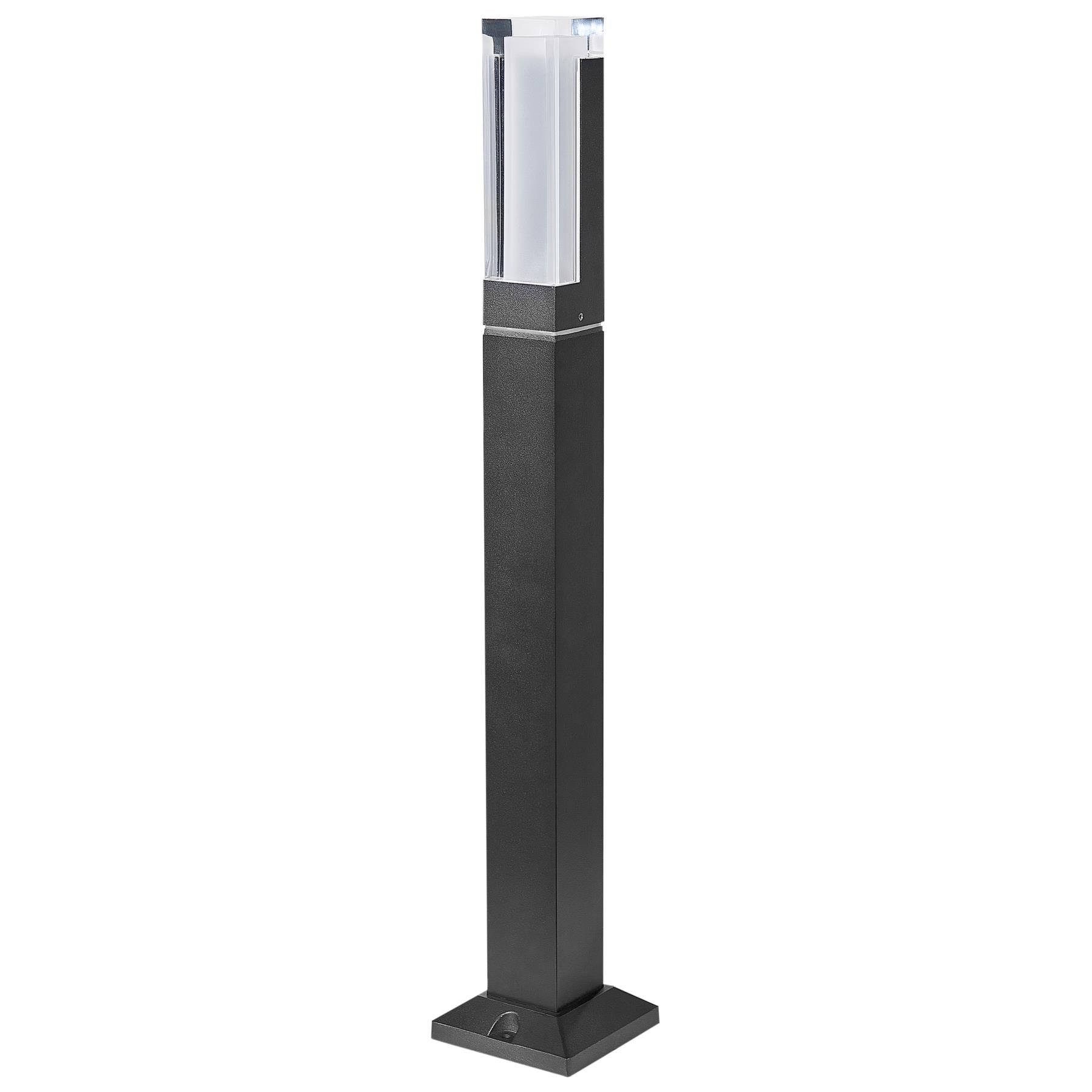 Beliani - AWUNA - Tuinverlichting - Zwart - Aluminium