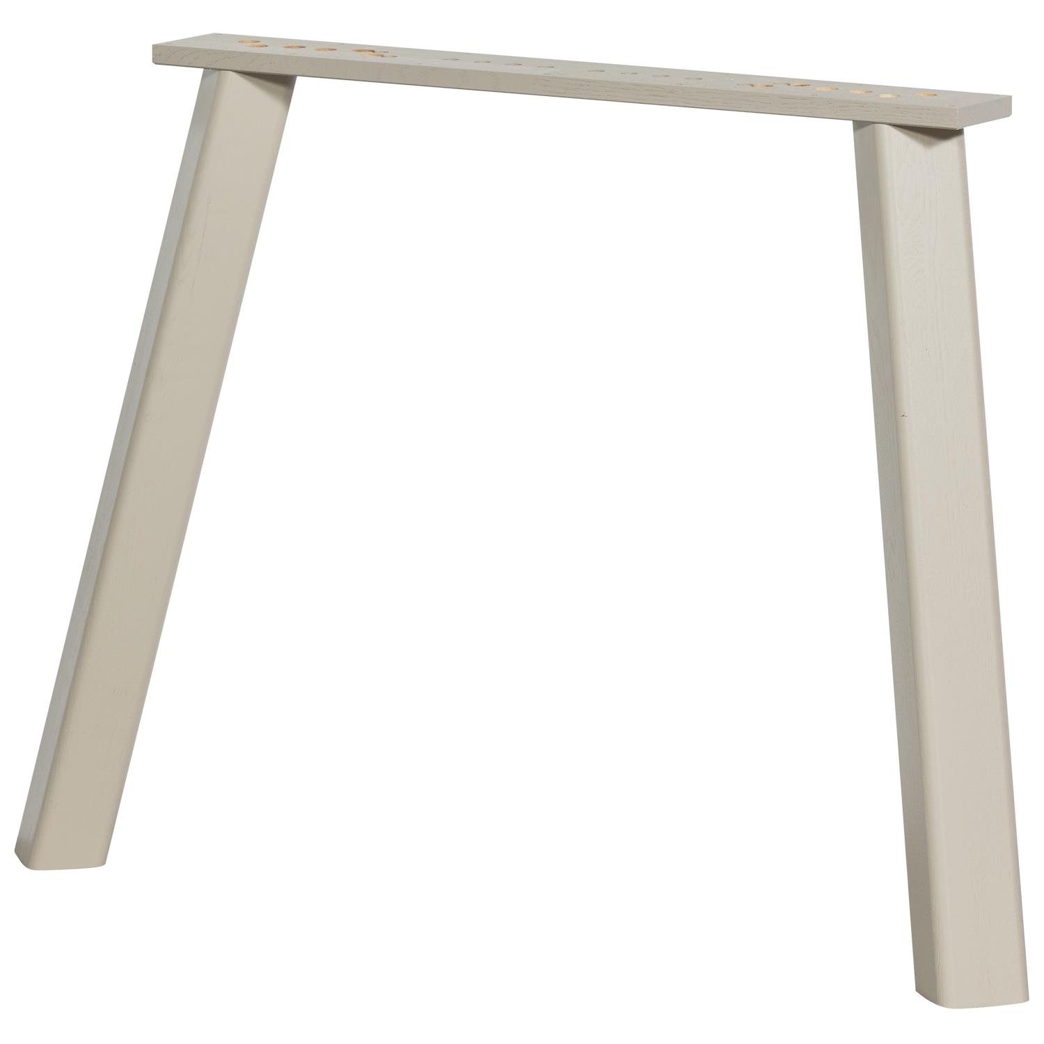 WOOOD Haarlem 4-standen poot - Eiken - Beige - Set van 2