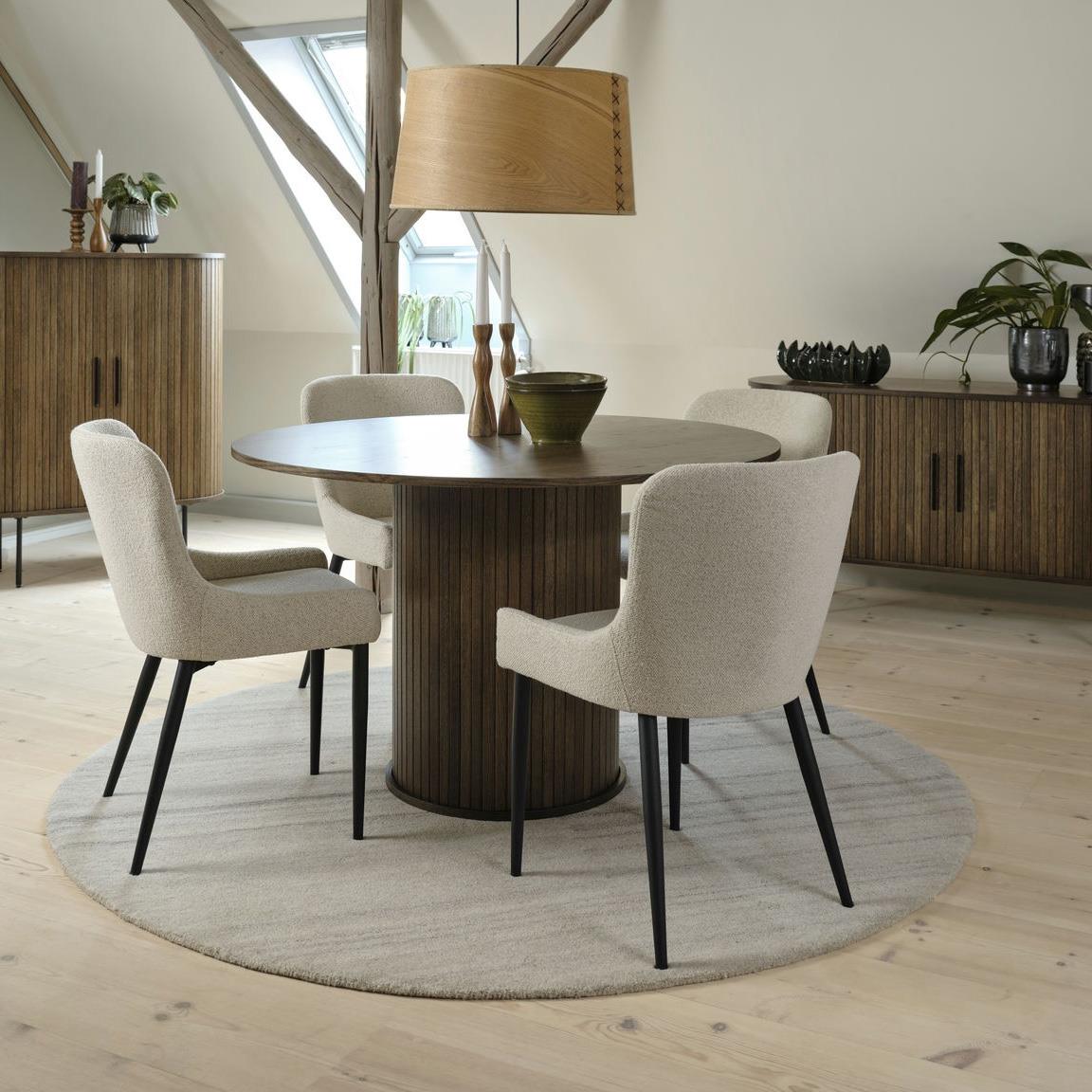 by fonQ Alon Dressoir - B 140 cm - Smoked Eiken