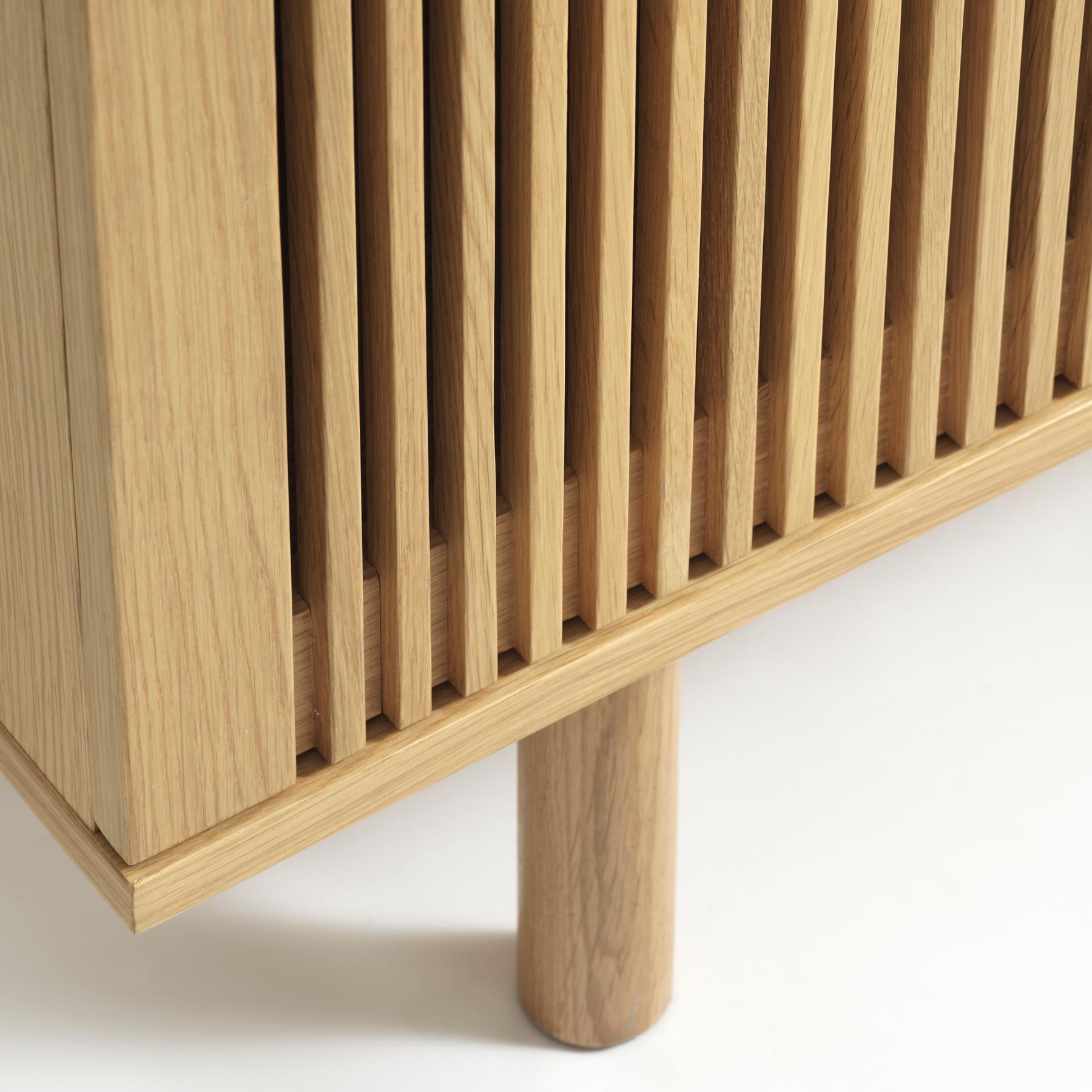 by fonQ Folk Dressoir - Naturel Eiken